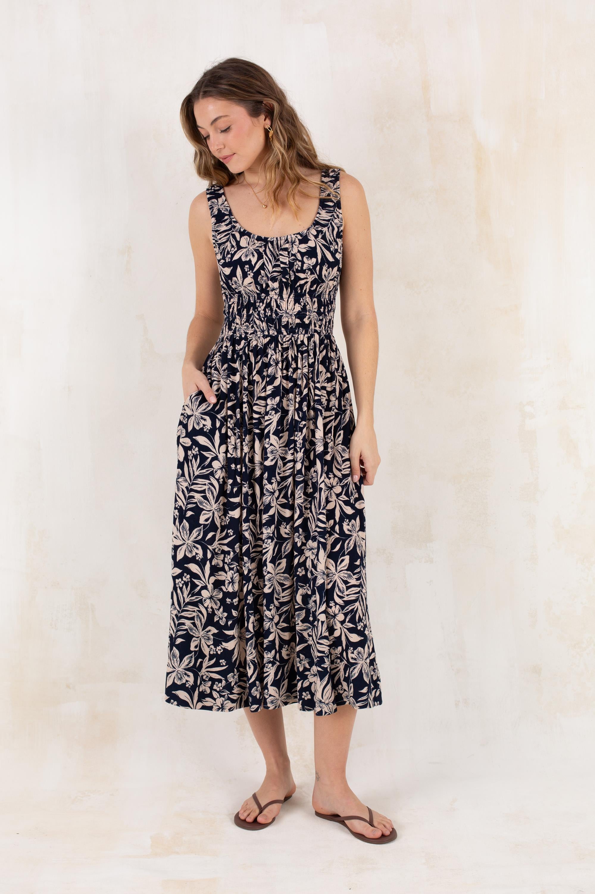 Alisee Sunseeker Midi Dress
