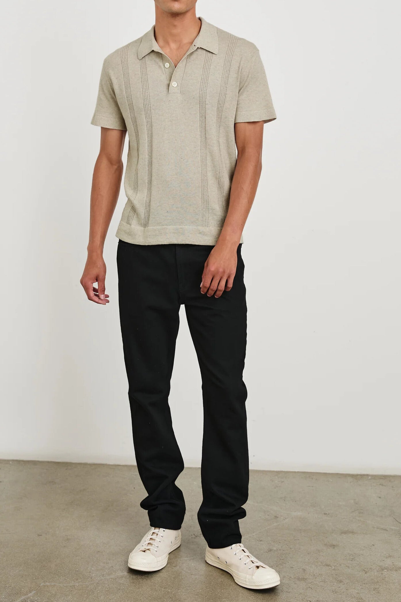 Cillian Short Sleeve Knit Polo