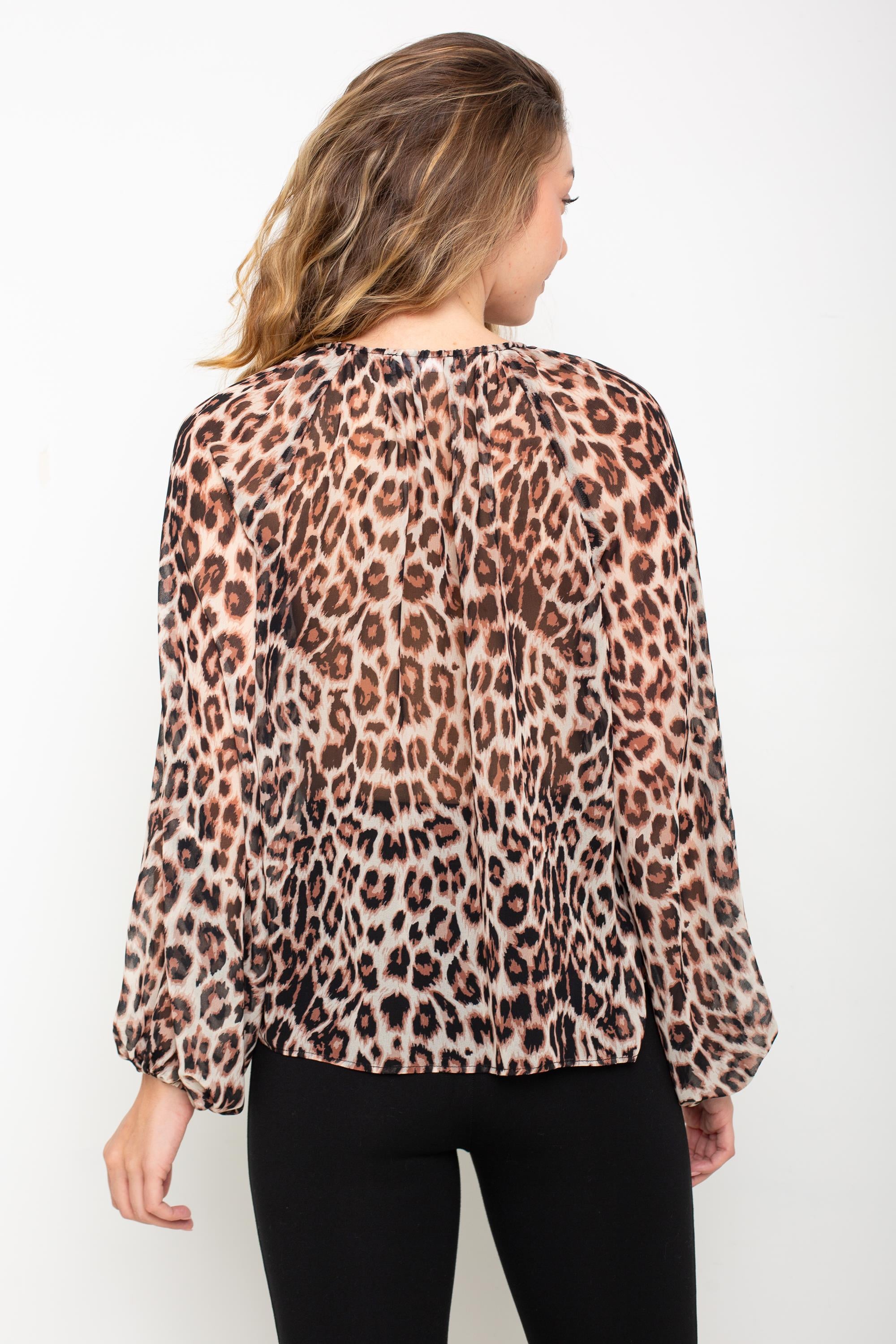 Soft Printed Boheme Blouse