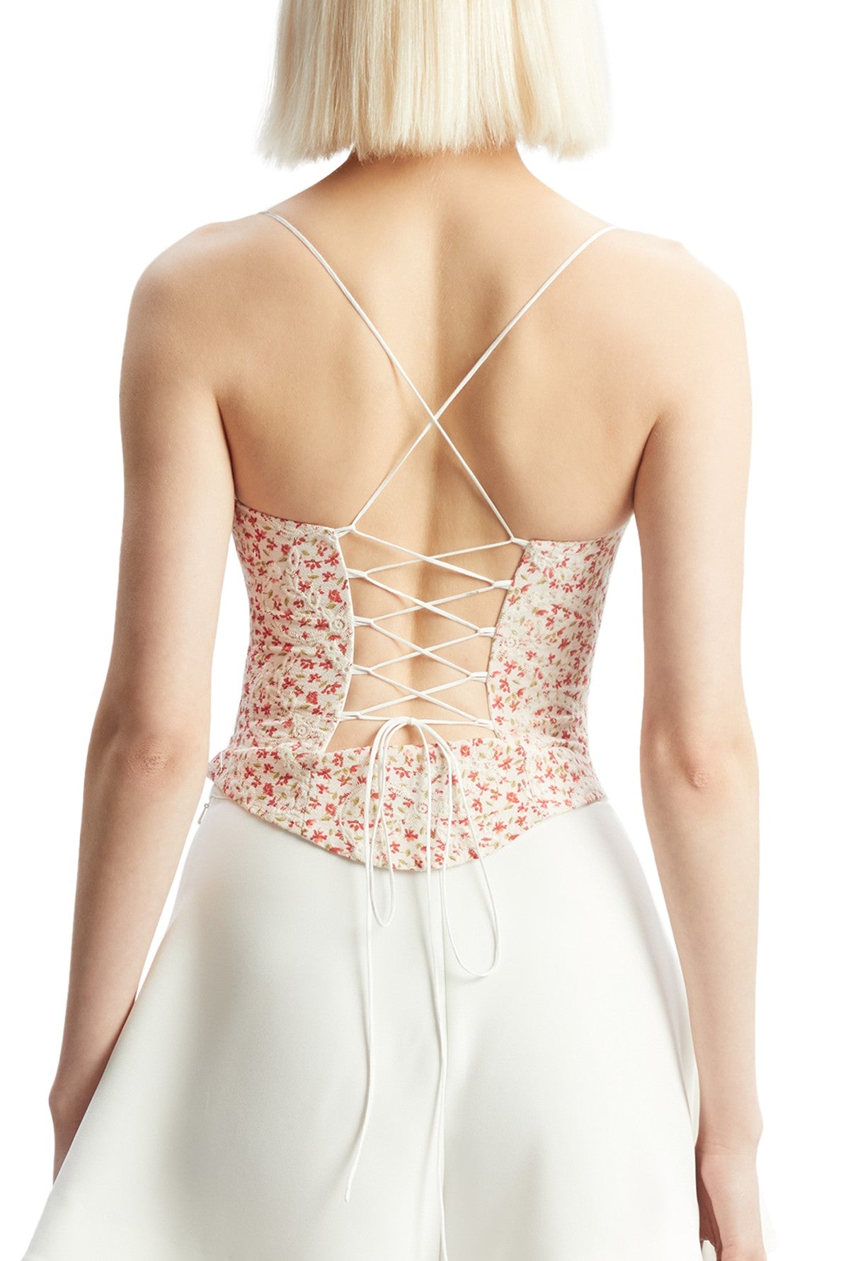 Estie Embroidered Corset Top