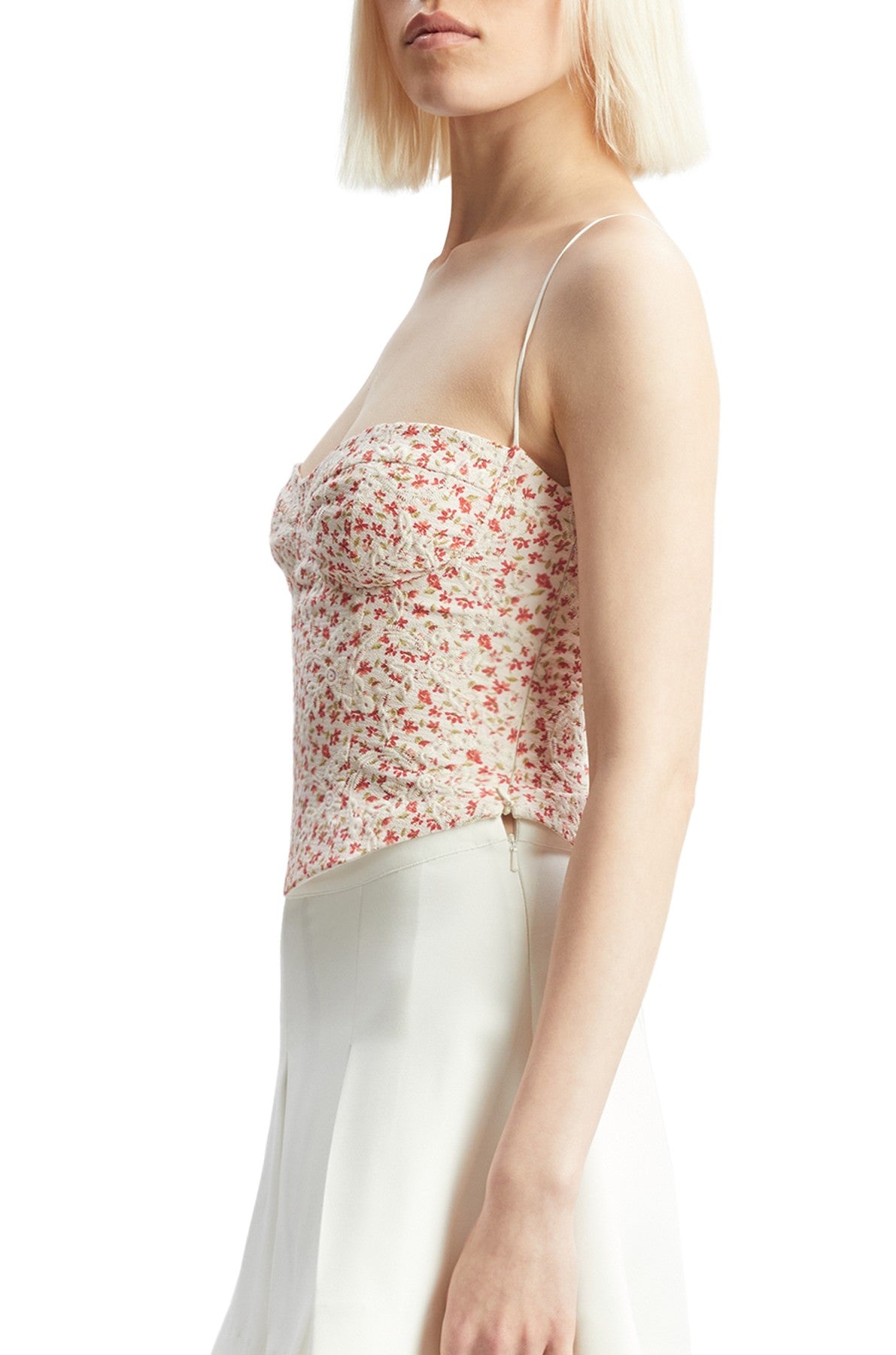 Estie Embroidered Corset Top