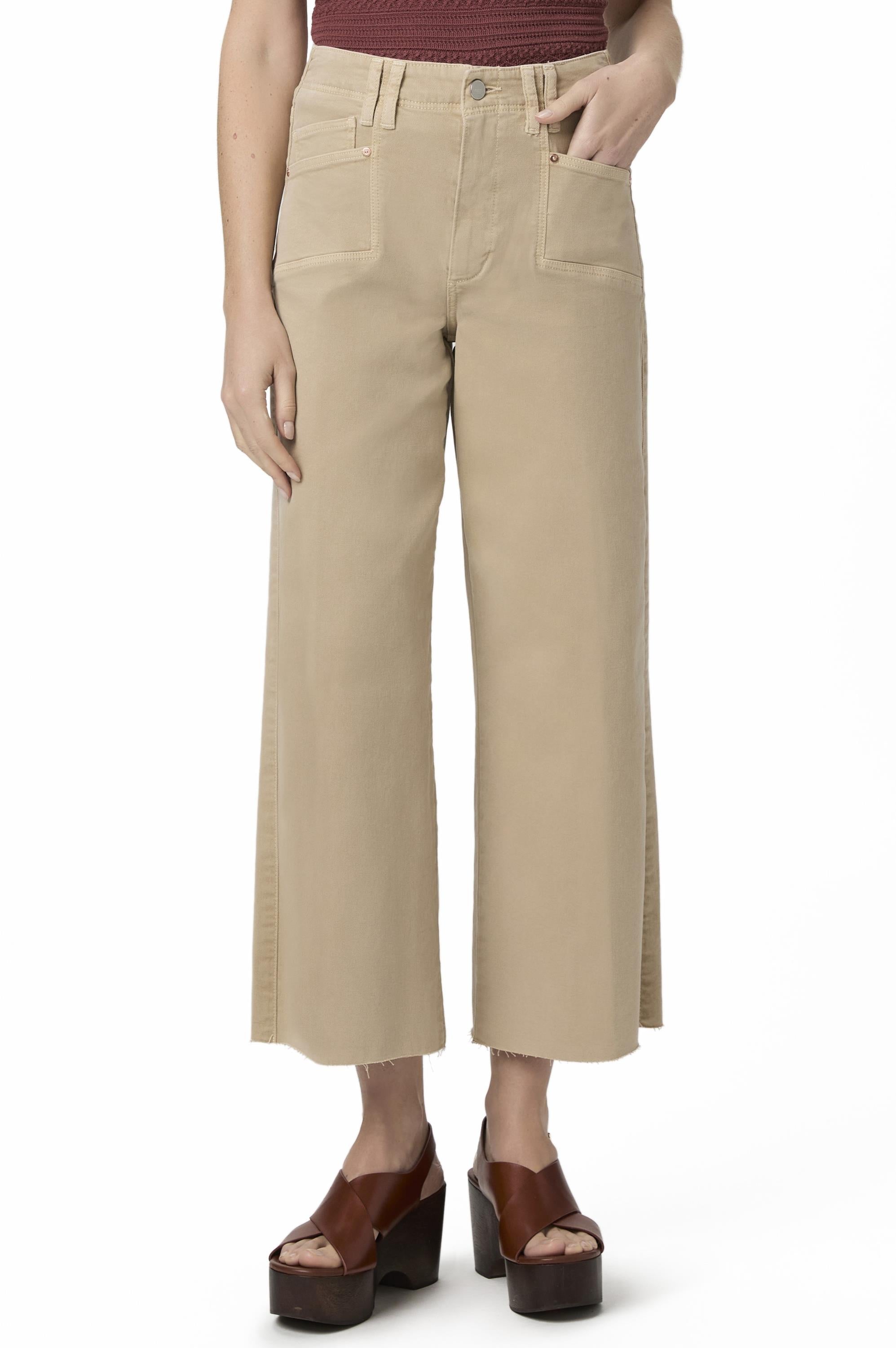 Anessa W/ Set In Pockets + Raw Hem - Vin