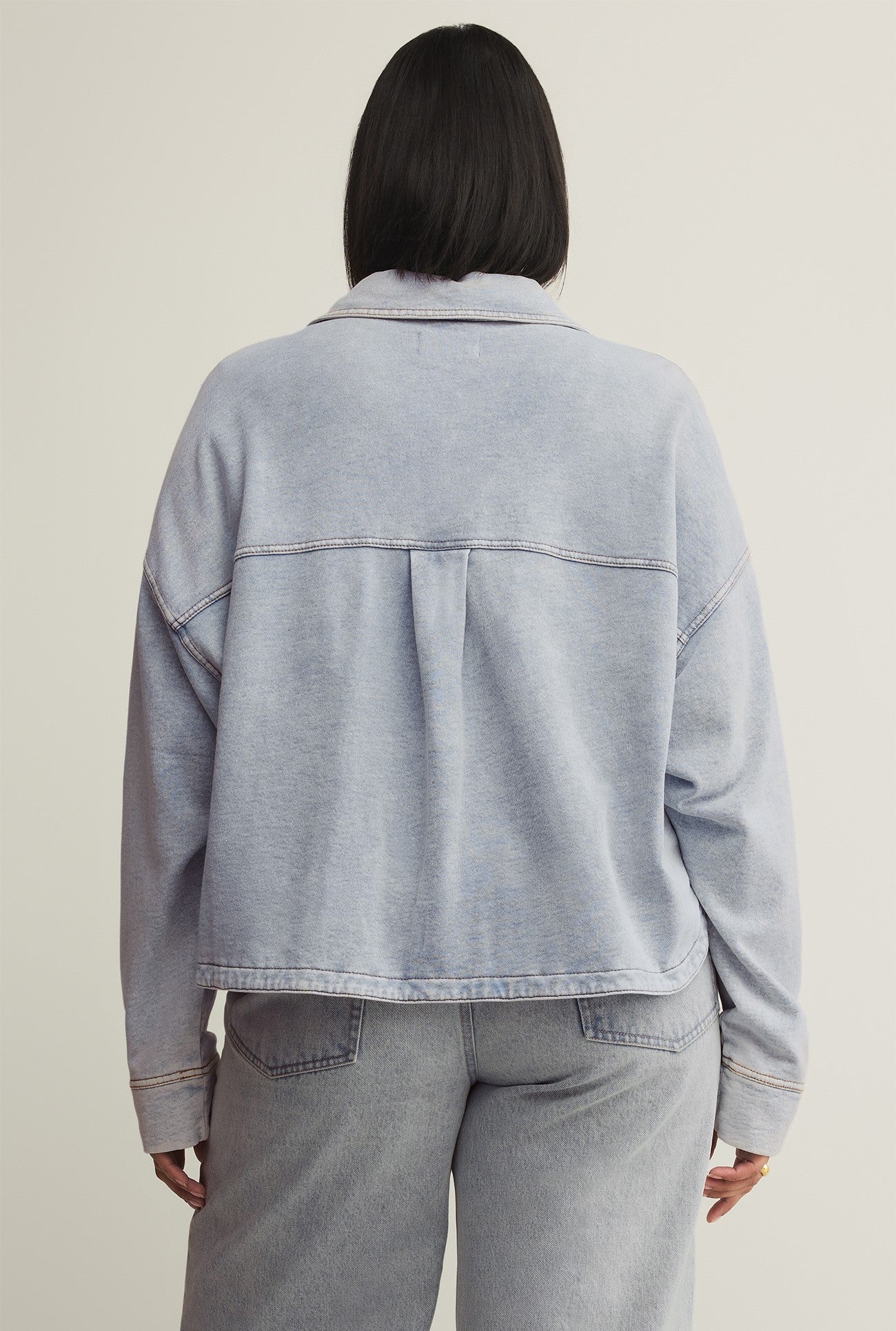 All Day Cropped Knit Jacket