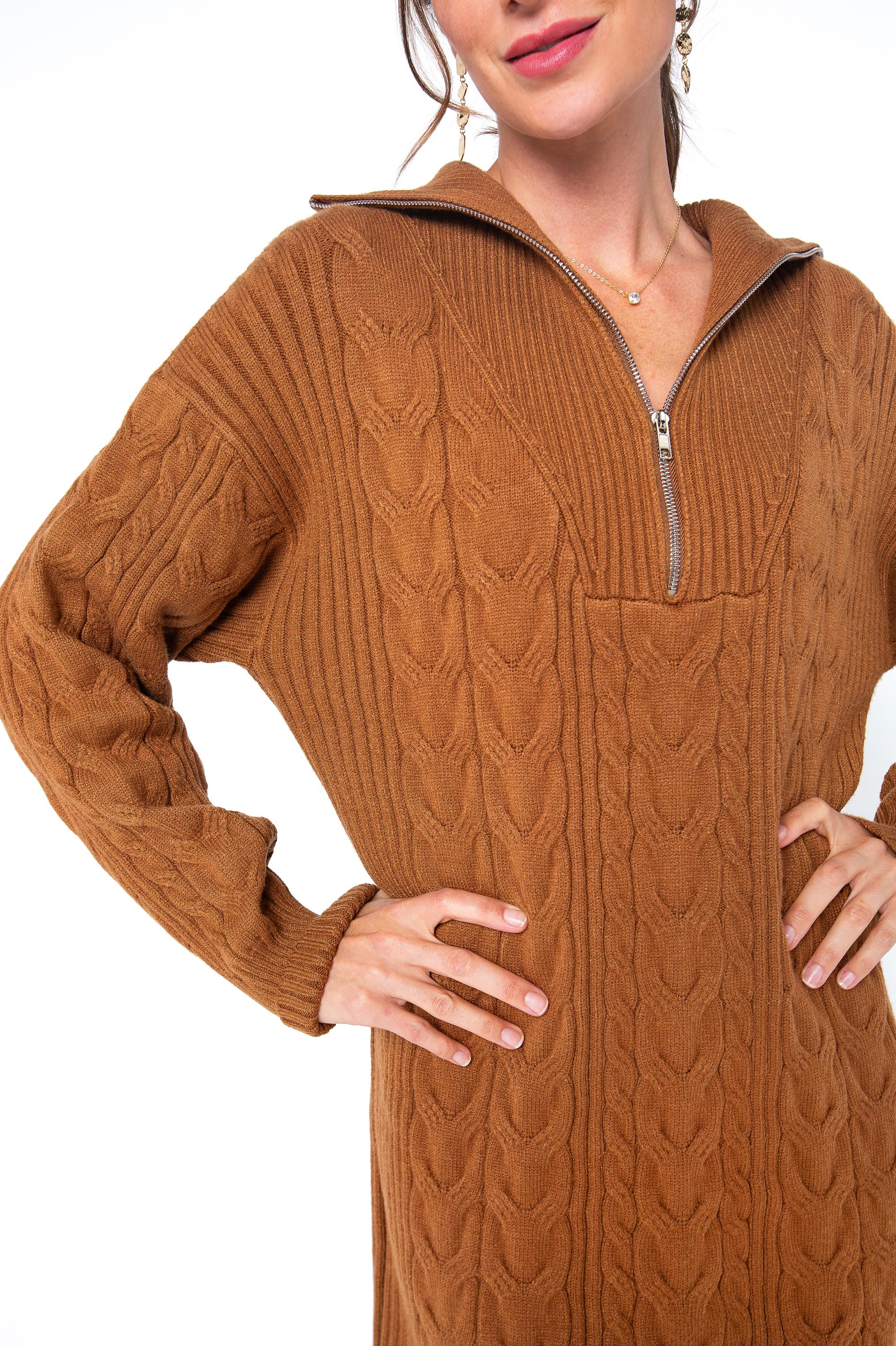 LS Stitch Mix Sweater Tunic Dress