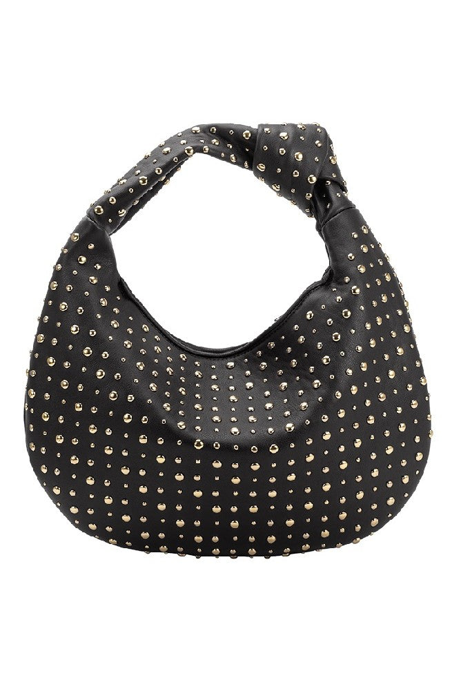 Brigitte Studded Shoulder Bag