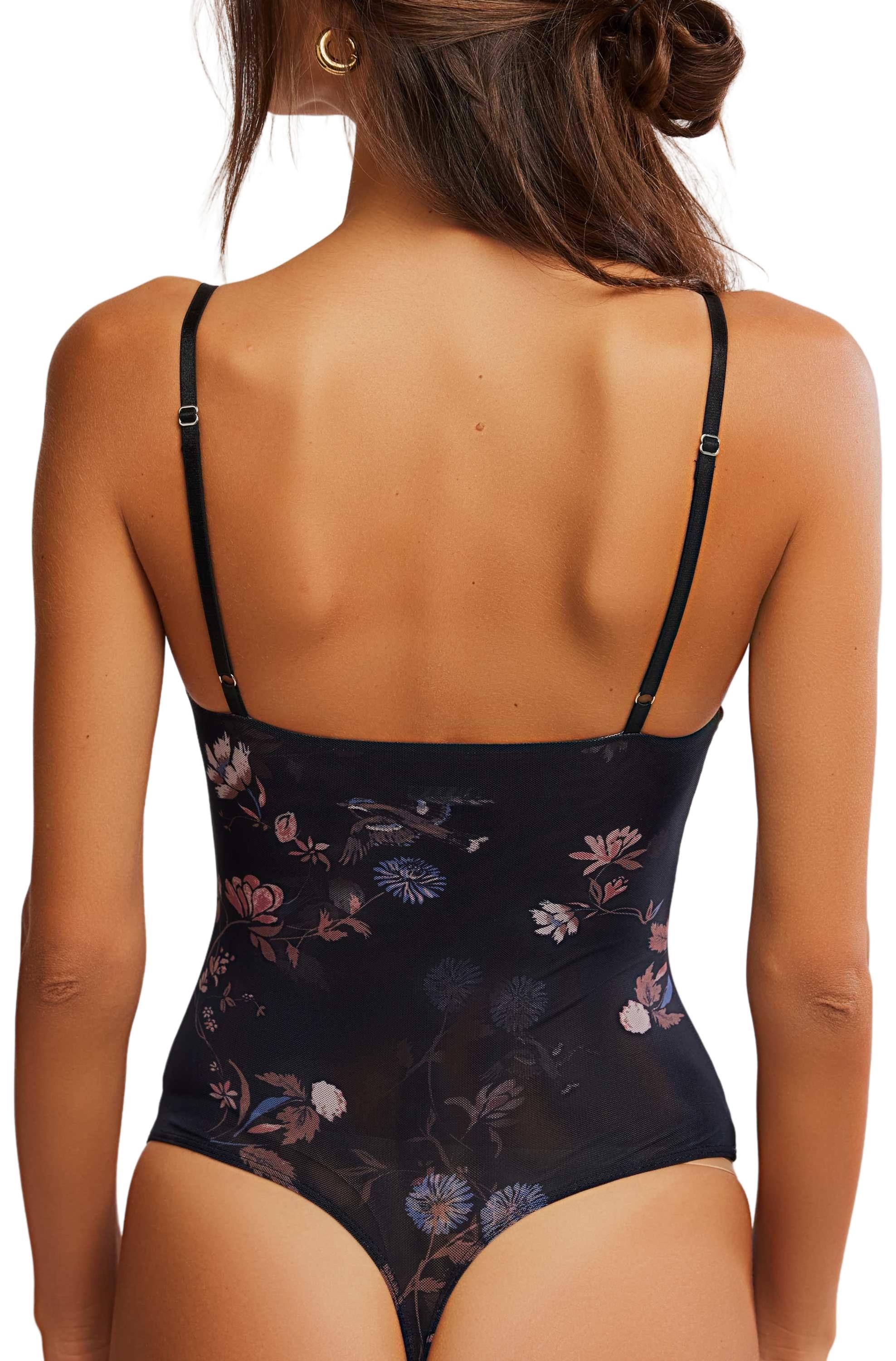 Printed Night Rhythm Bodysuit