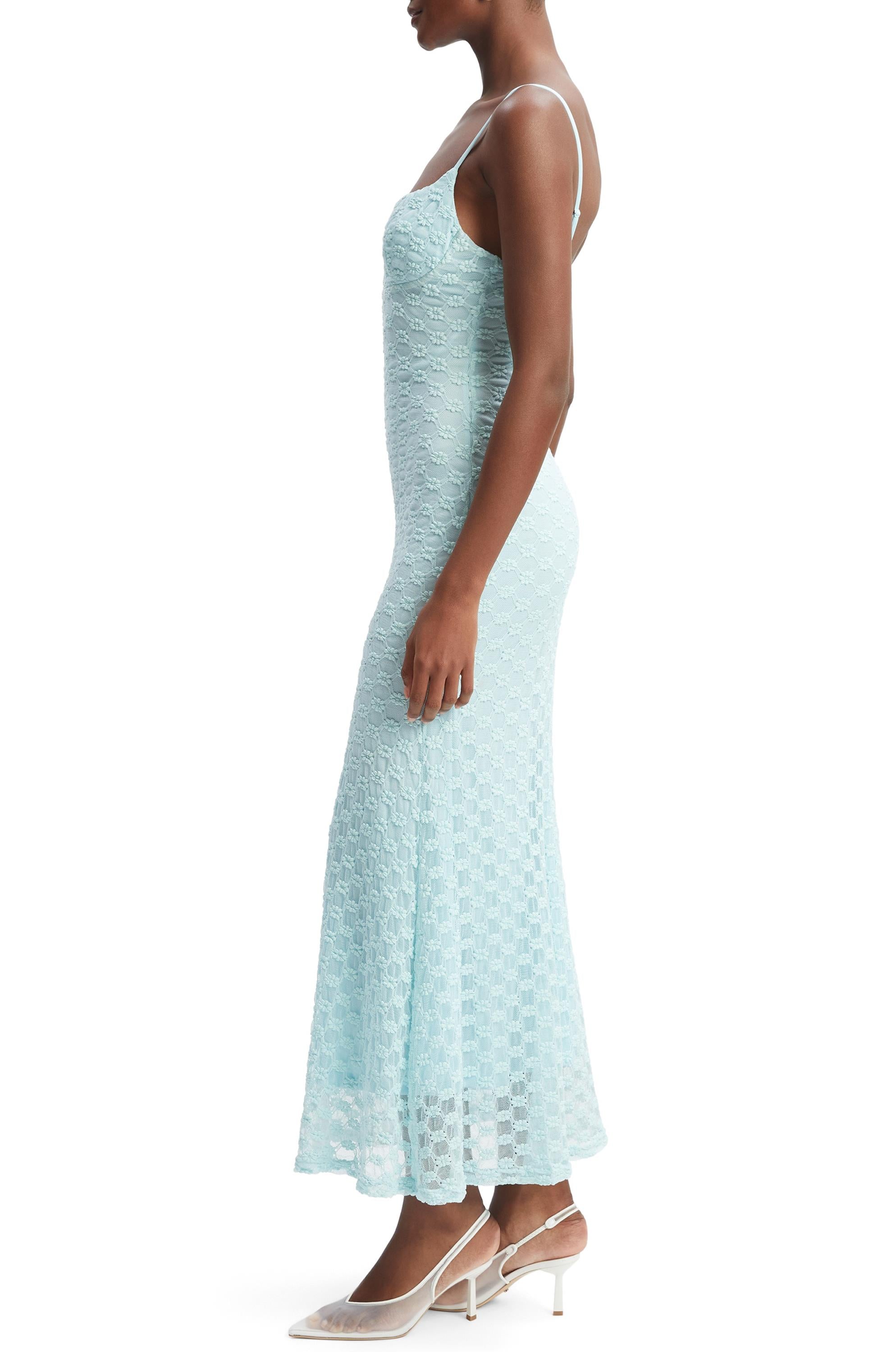 Adoni Mesh Midi Dress