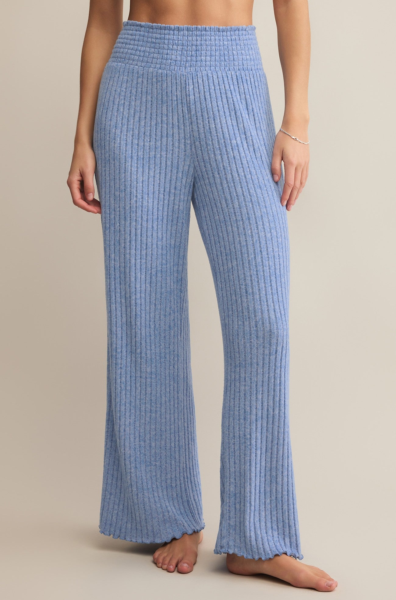 Dawn Smocked Rib Pant