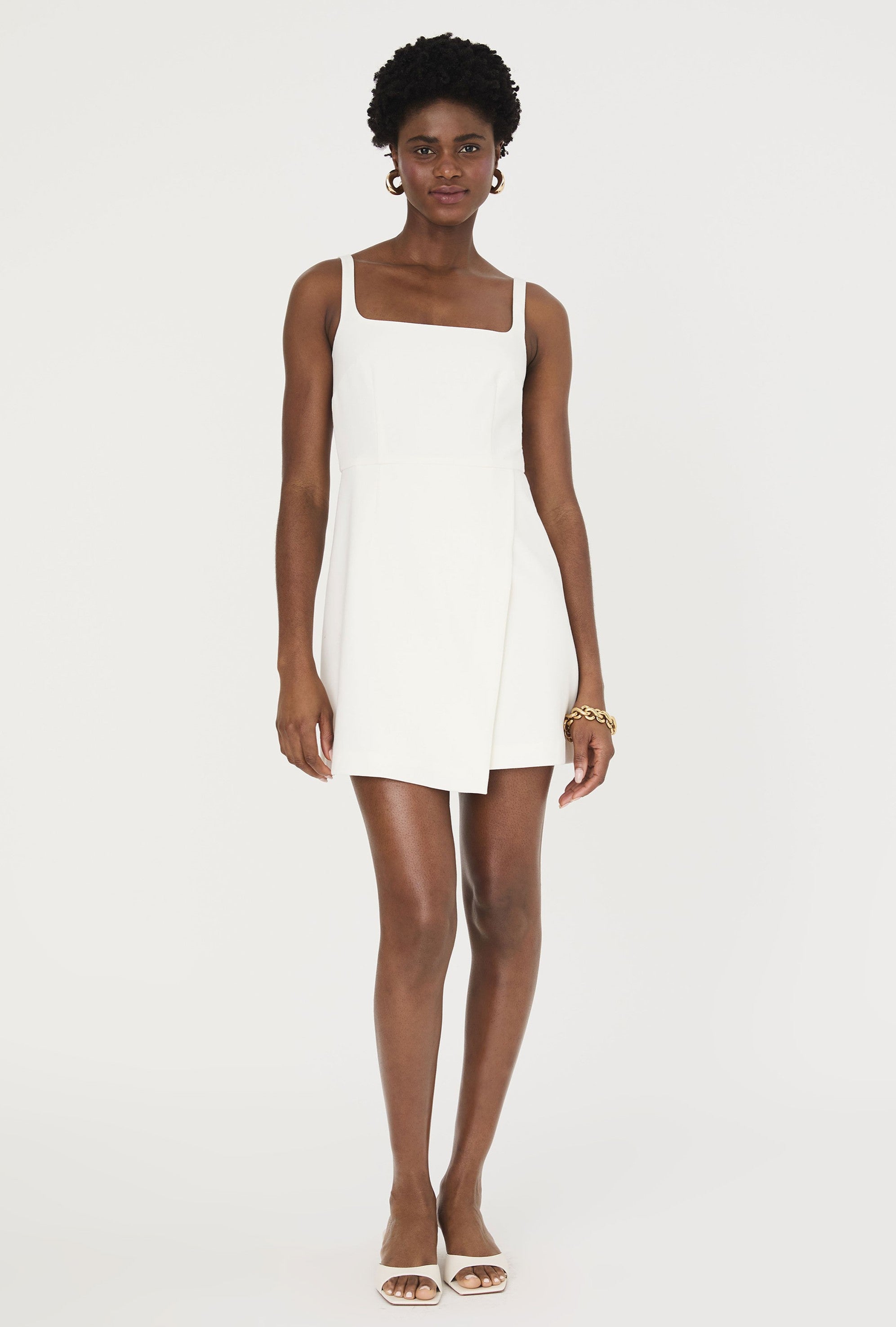 Whisper Strappy Envelope Skirt Dress