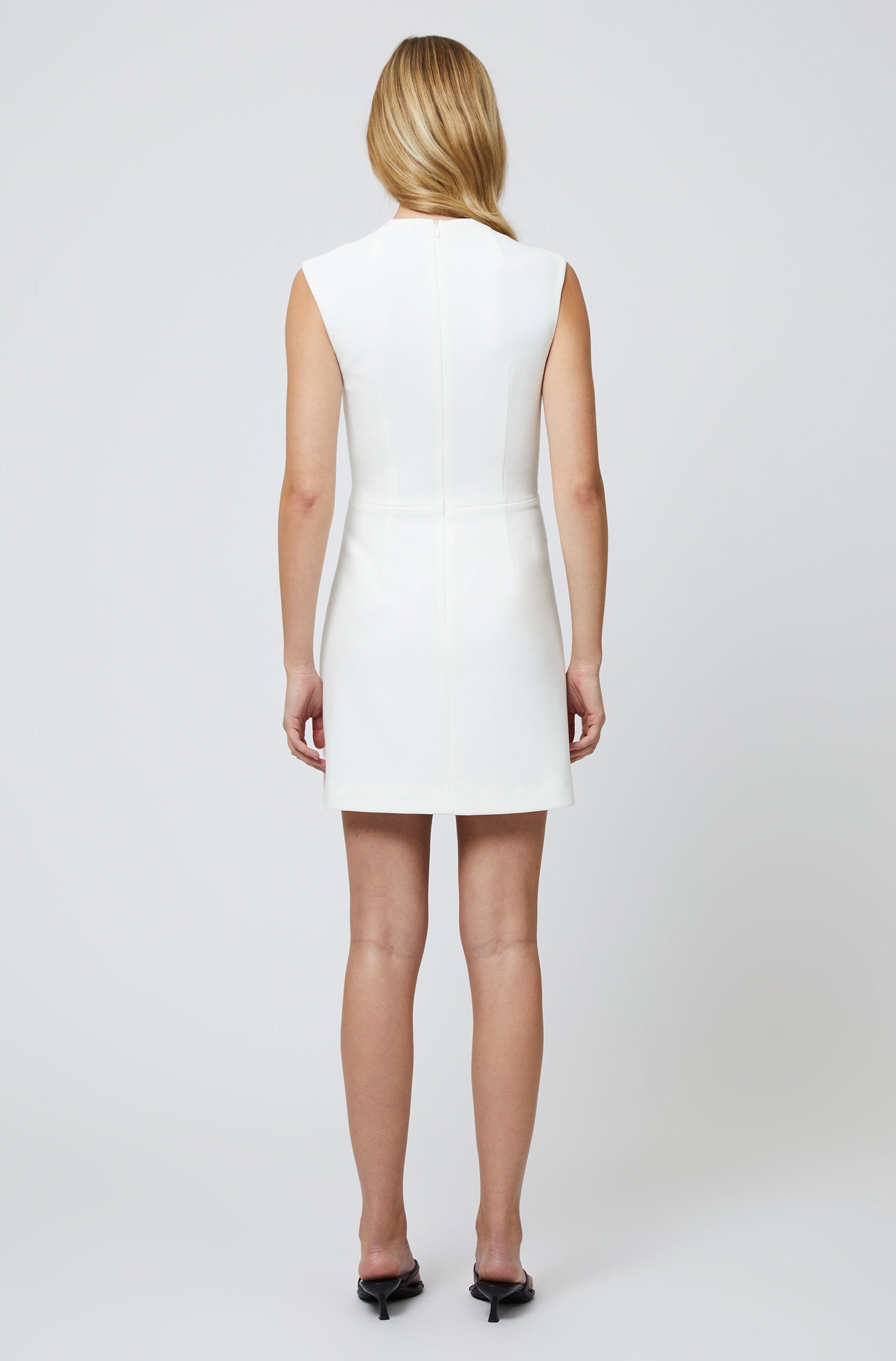 Whisper Notched Square Neck Dress