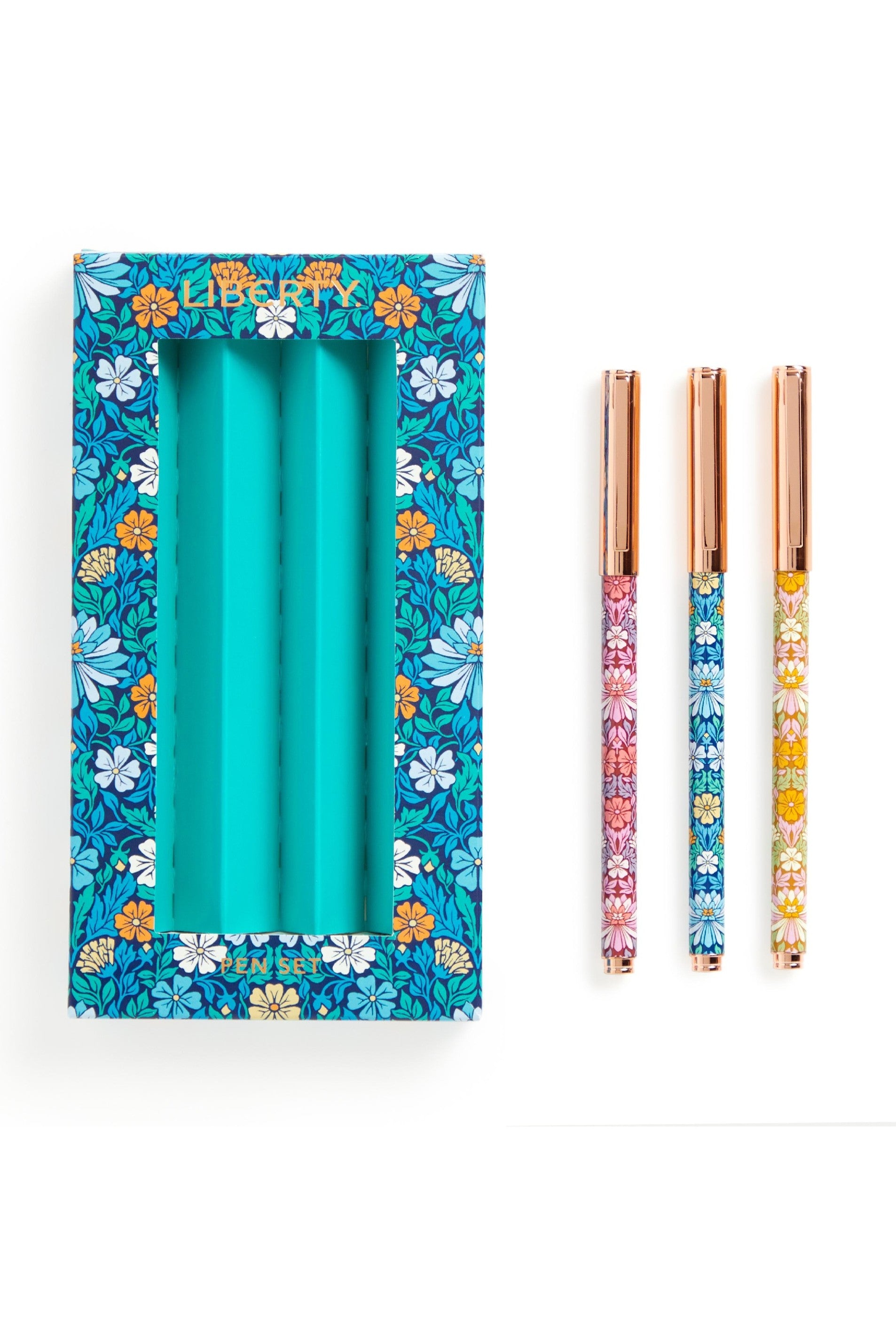 Pen Set Liberty Moon Flower