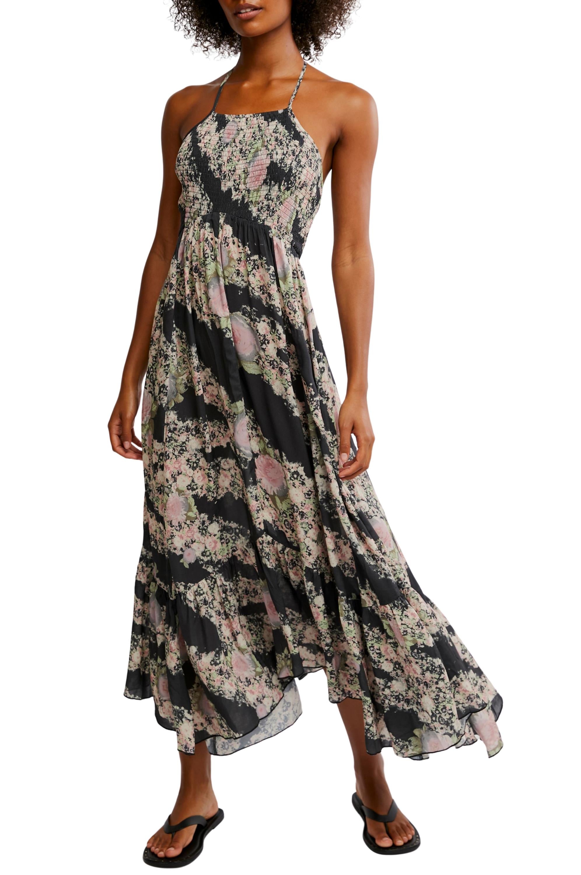 Heat Wave Priinted Maxi