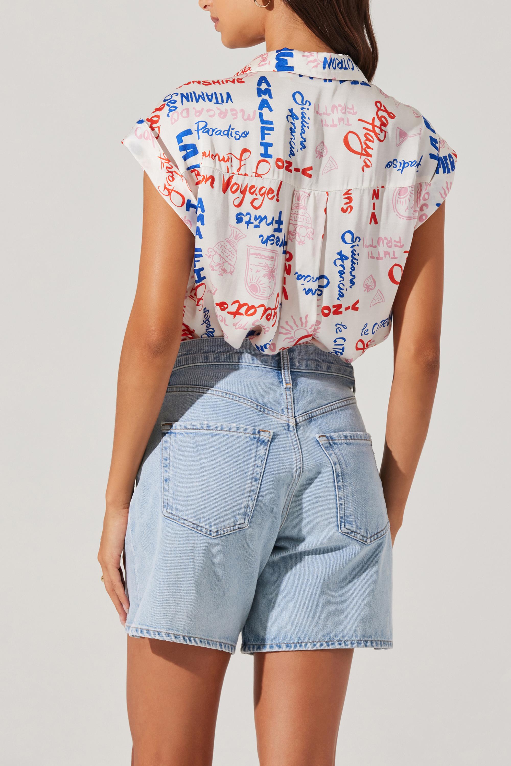 Callen Button Down Top