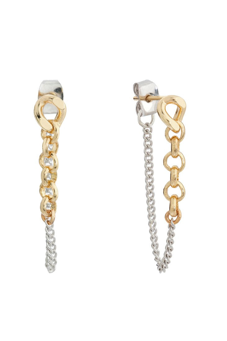 Gemini Chain Earring