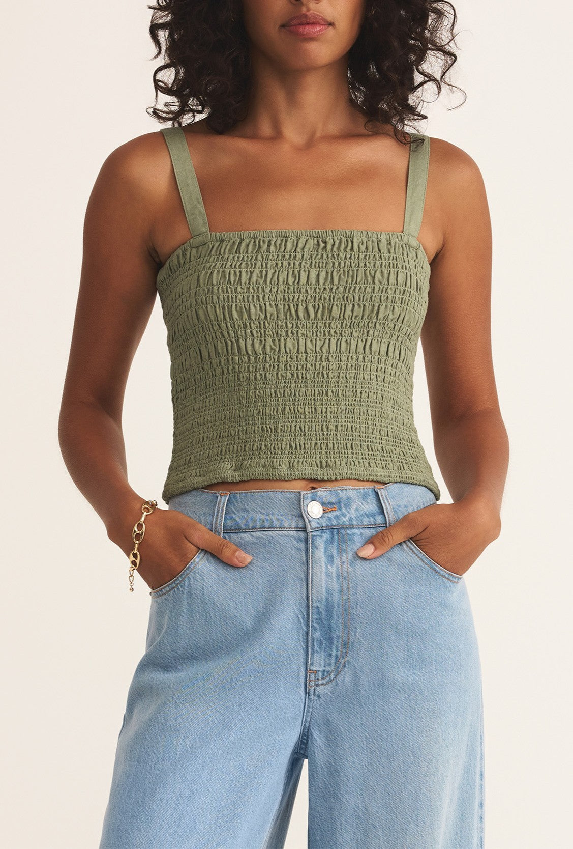 Amelie Linen Top