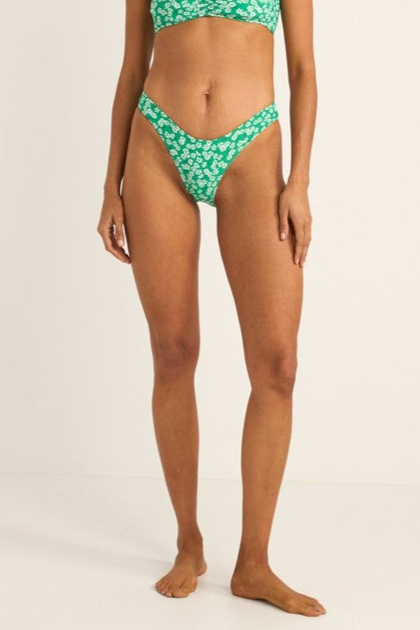 Evergreen Floral Holiday Pant