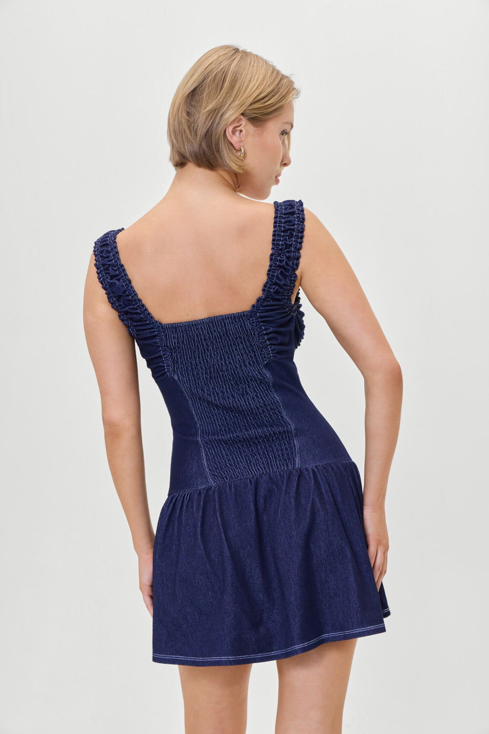 Frankies Bikinis - Christa Denim Mini Dress