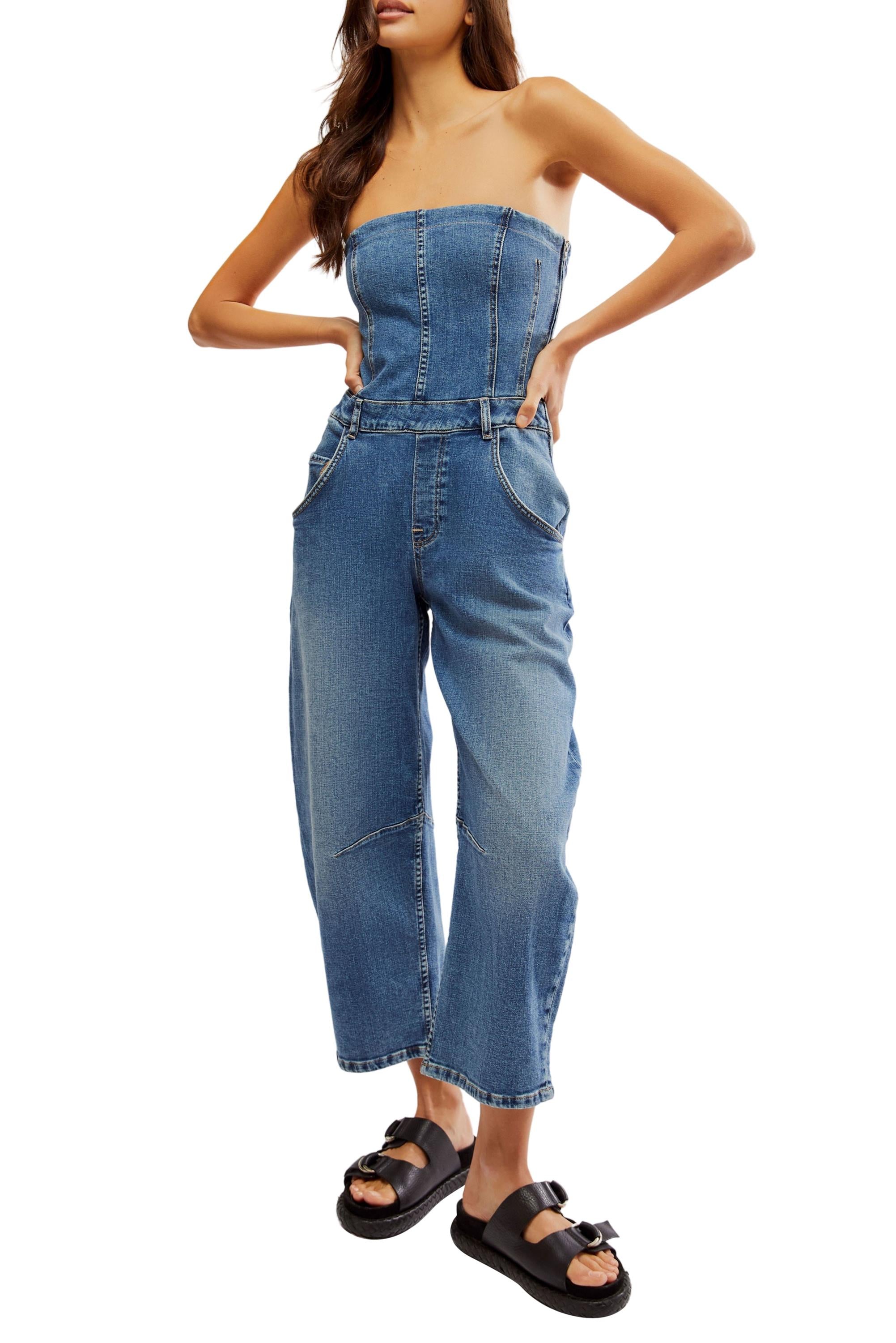 Je Suis Pret Barrel Jumpsuit