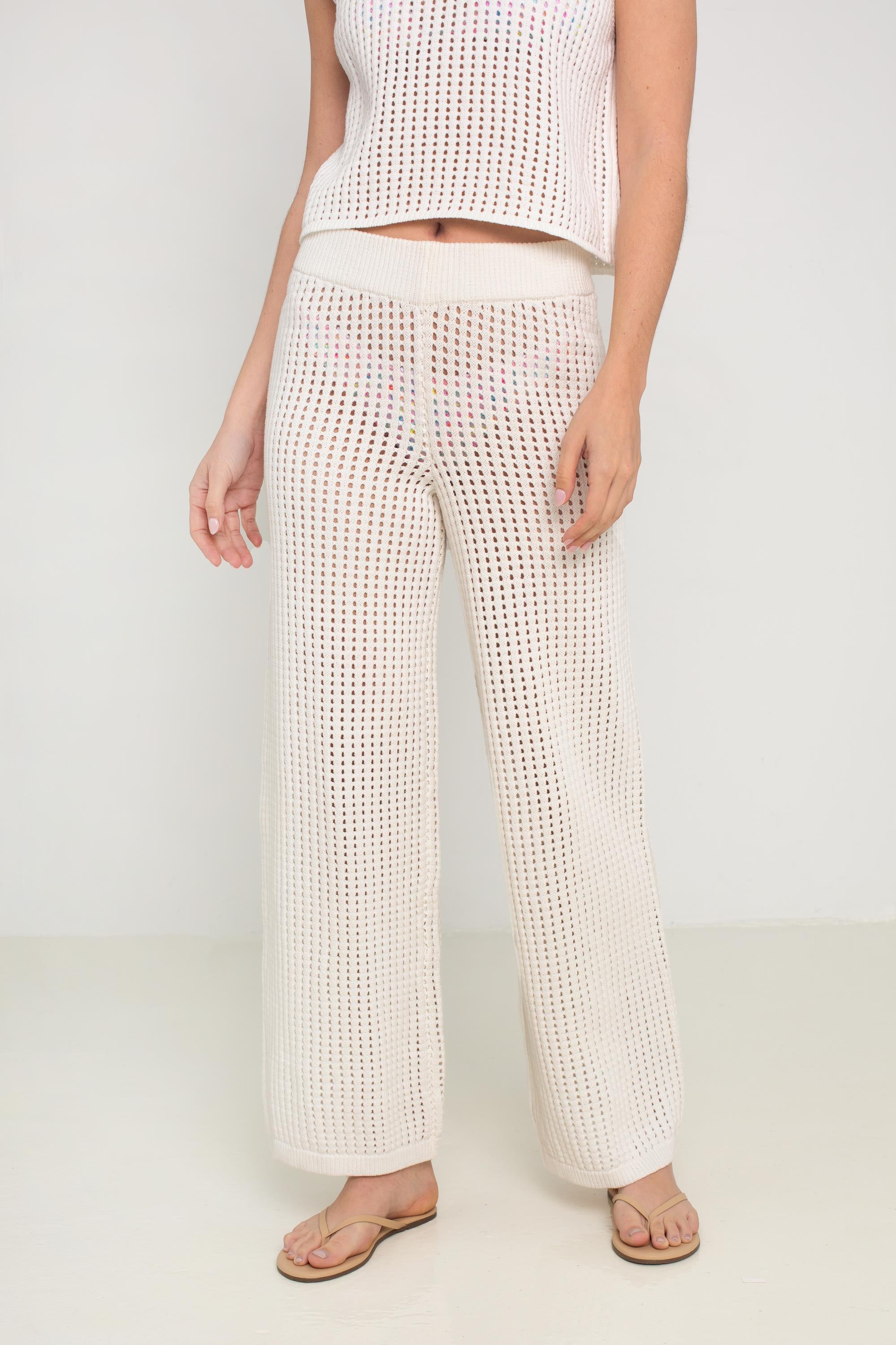 Crochet Pant Cover Up
