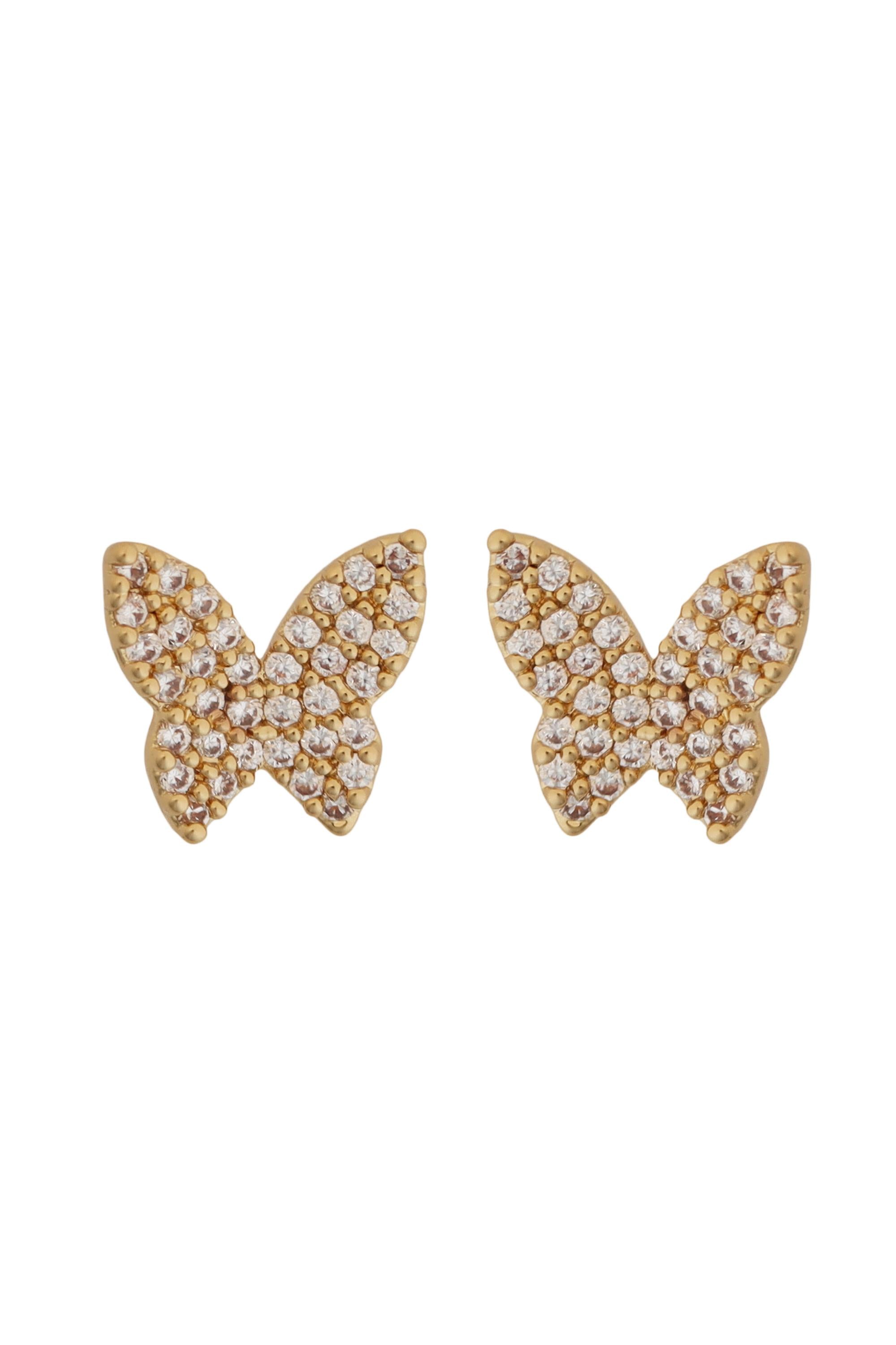 Butterfly Stud Earring