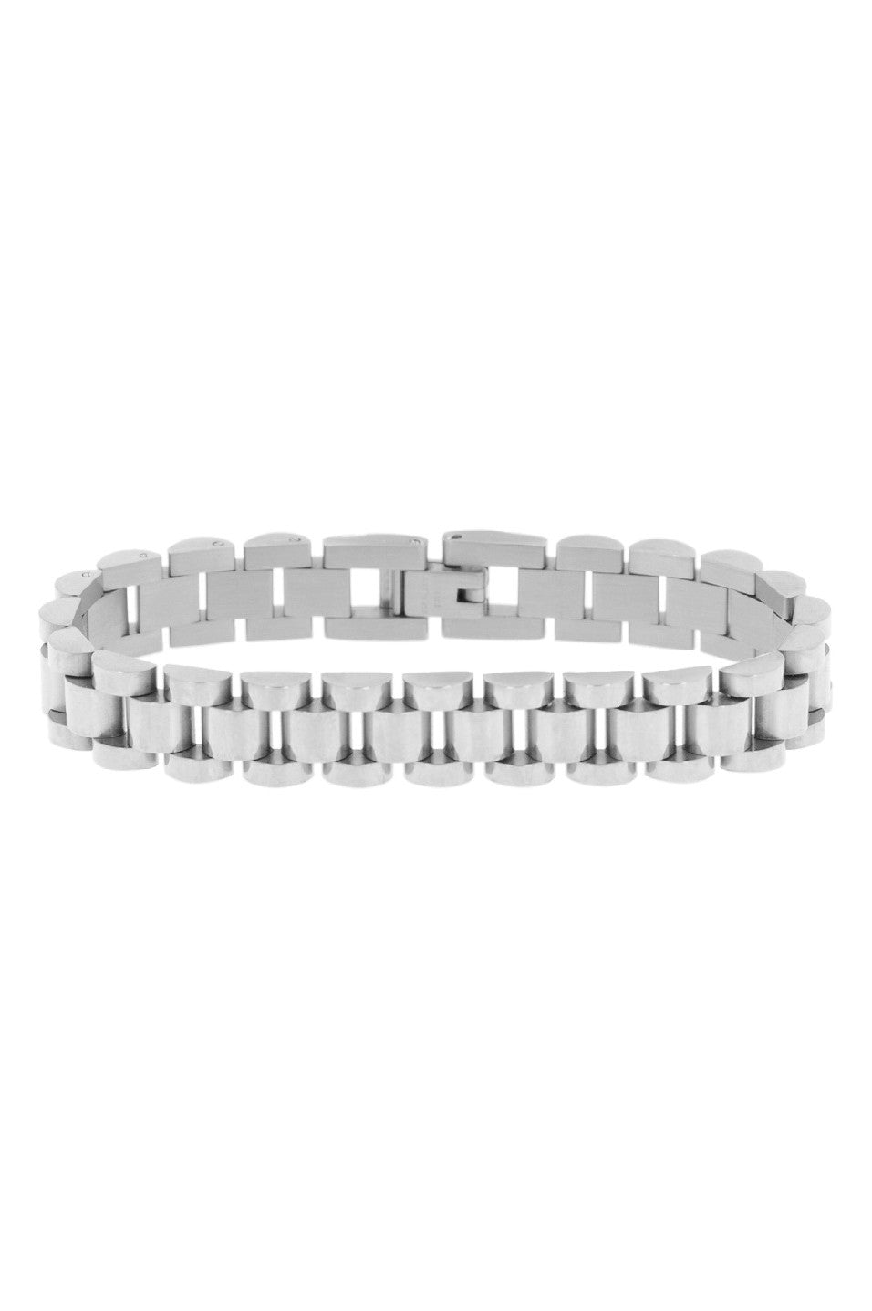 10mm Watch Link Bracelet Silver