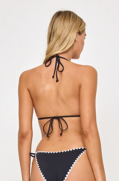 Black/Cream Zahra Top