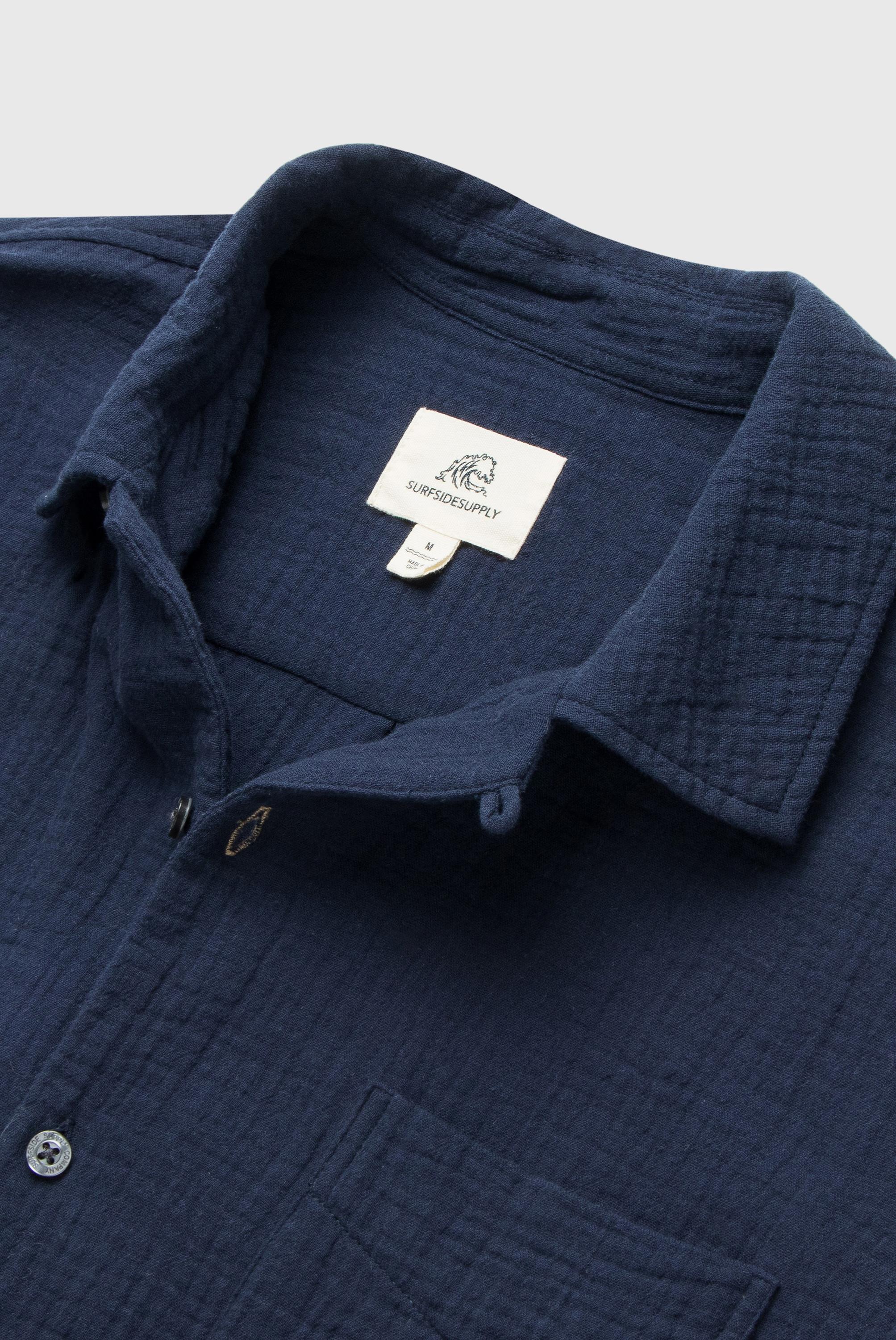 Mariner Short Sleeve Crinkle Gauze Camp Shirt