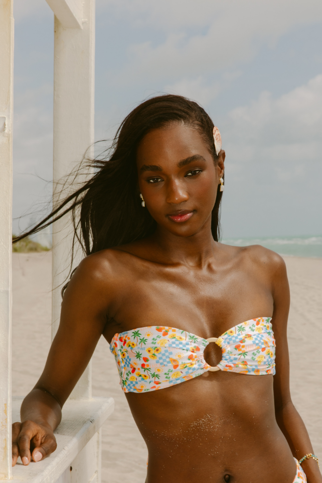 Suncatcher Strapless Bandeau Bikini Top