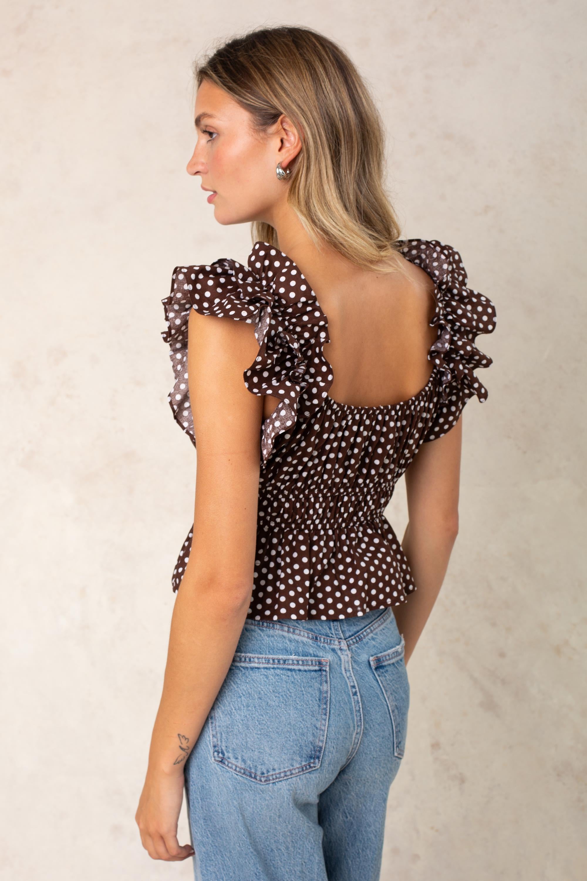 Avery Polka Top