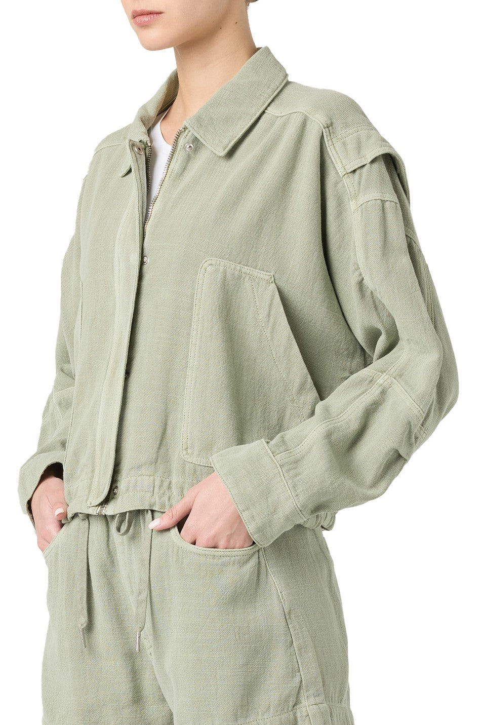 Desert Sage Zip Up Jacket