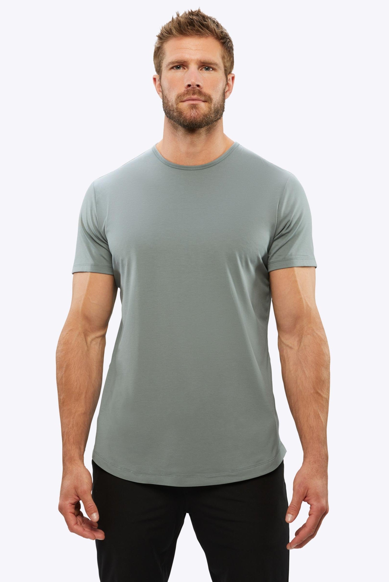 Ao Curved Hem Tee