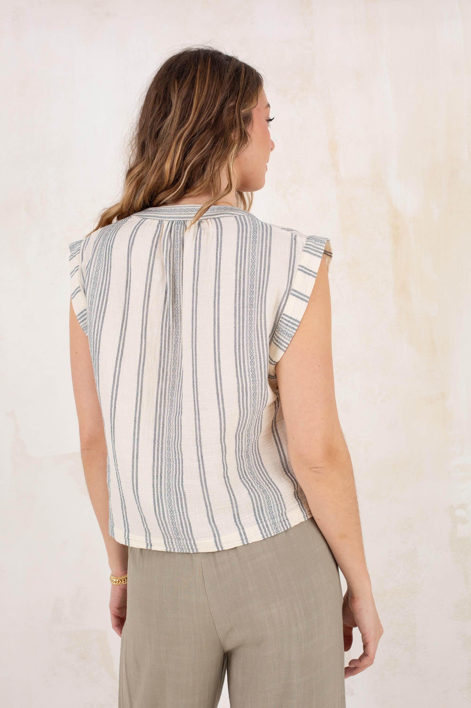 Dune Cotton Gauze Dylan Shirt