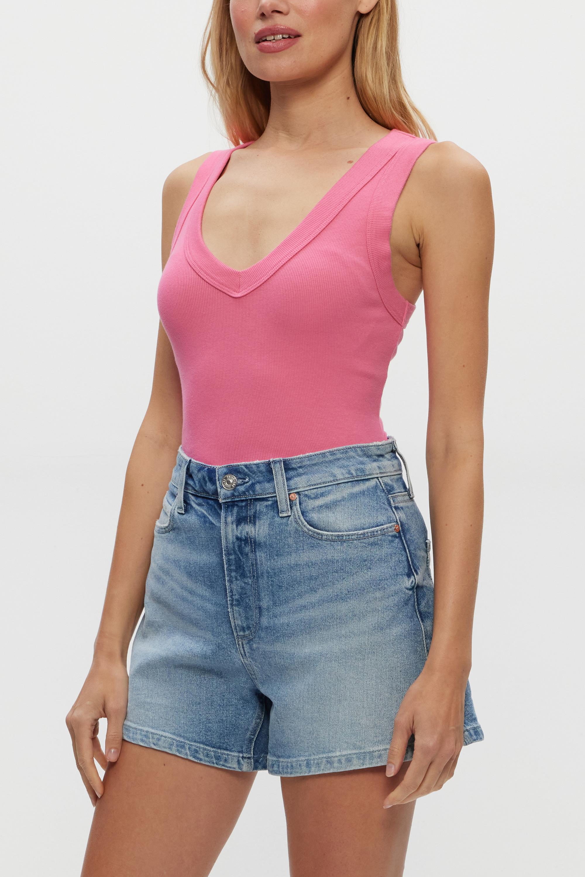 Blanche V-Neck Rib Tank