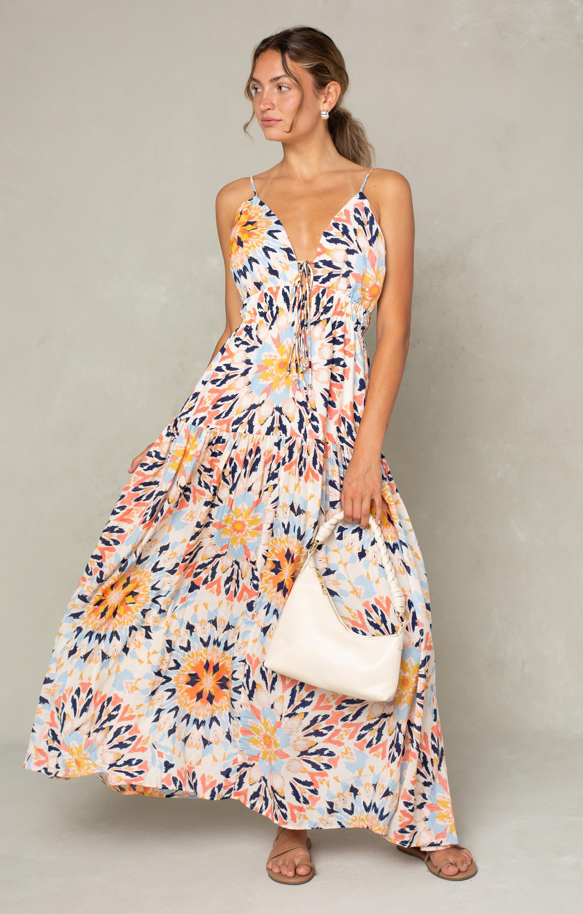 Kallie Tiered Maxi Dress