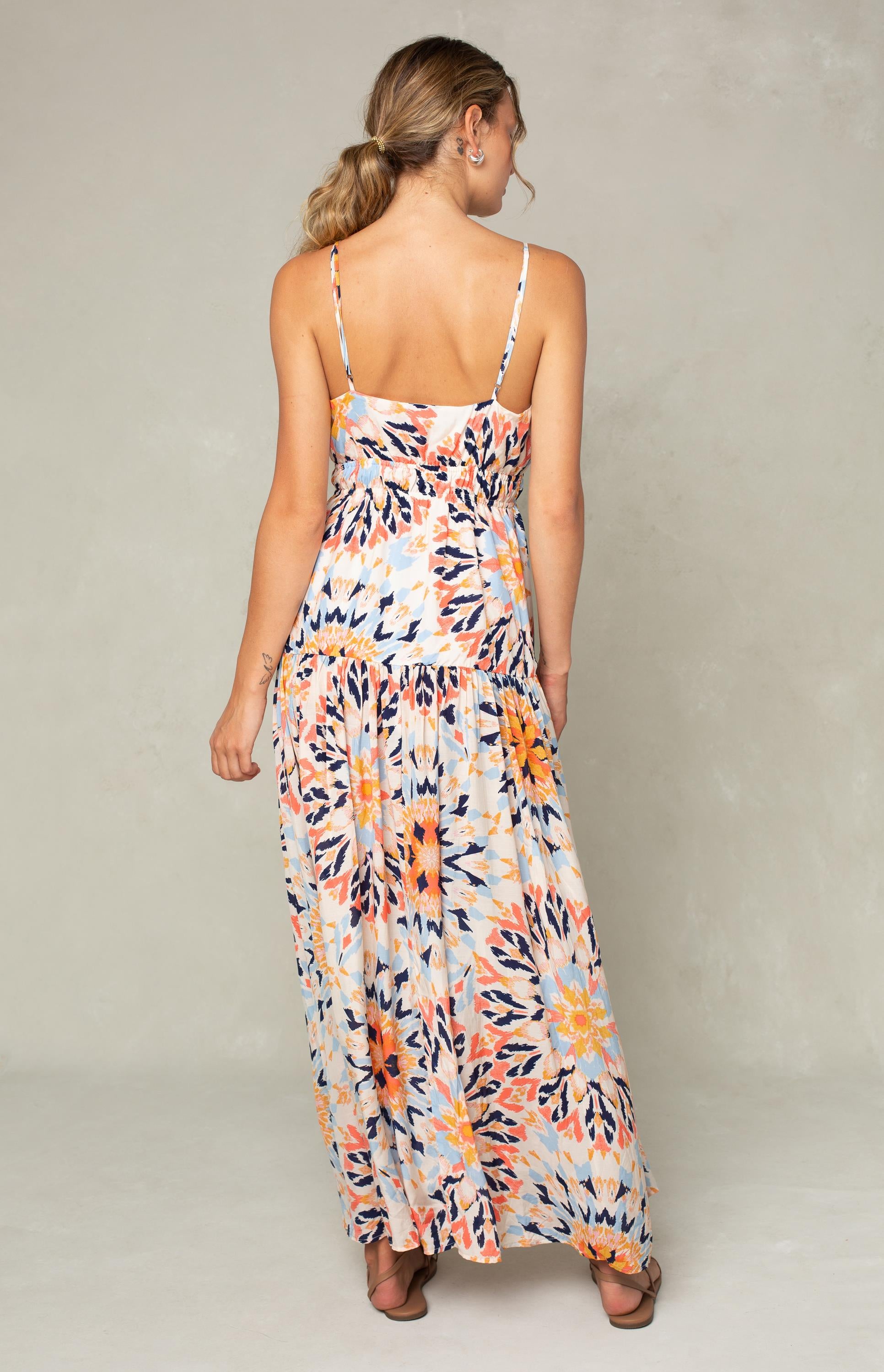 Kallie Tiered Maxi Dress