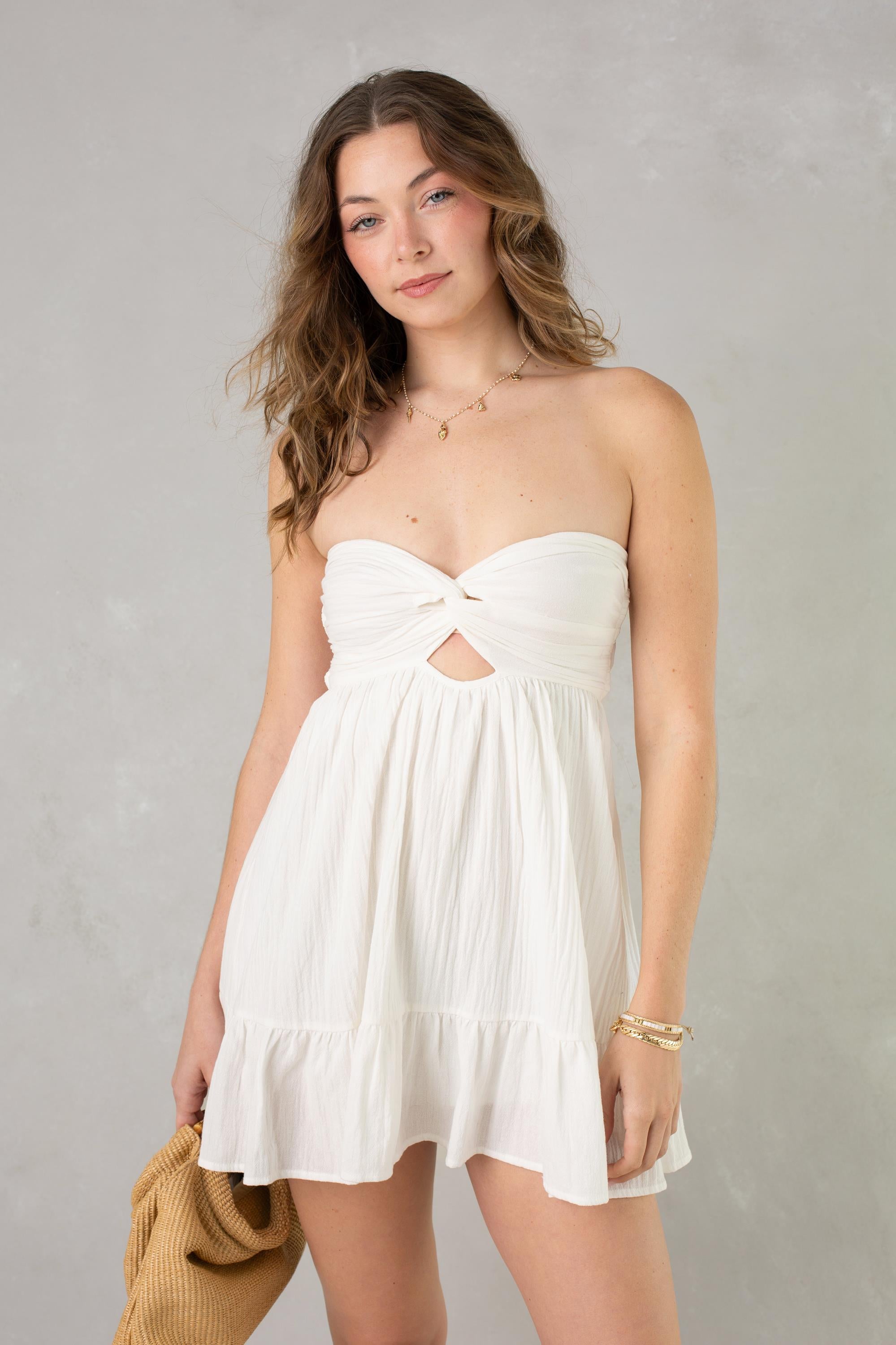 Gemma Strapless Mini Dress