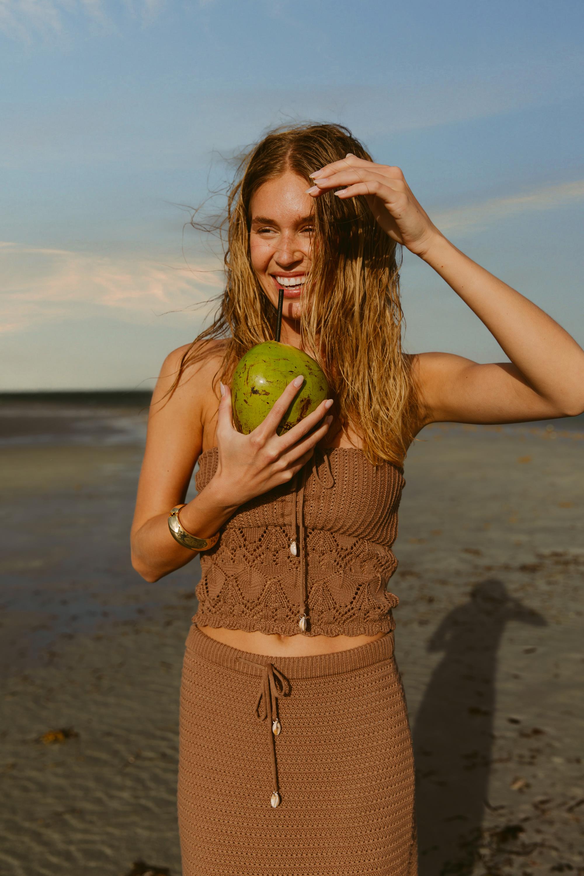 Banks Crochet Strapless Top