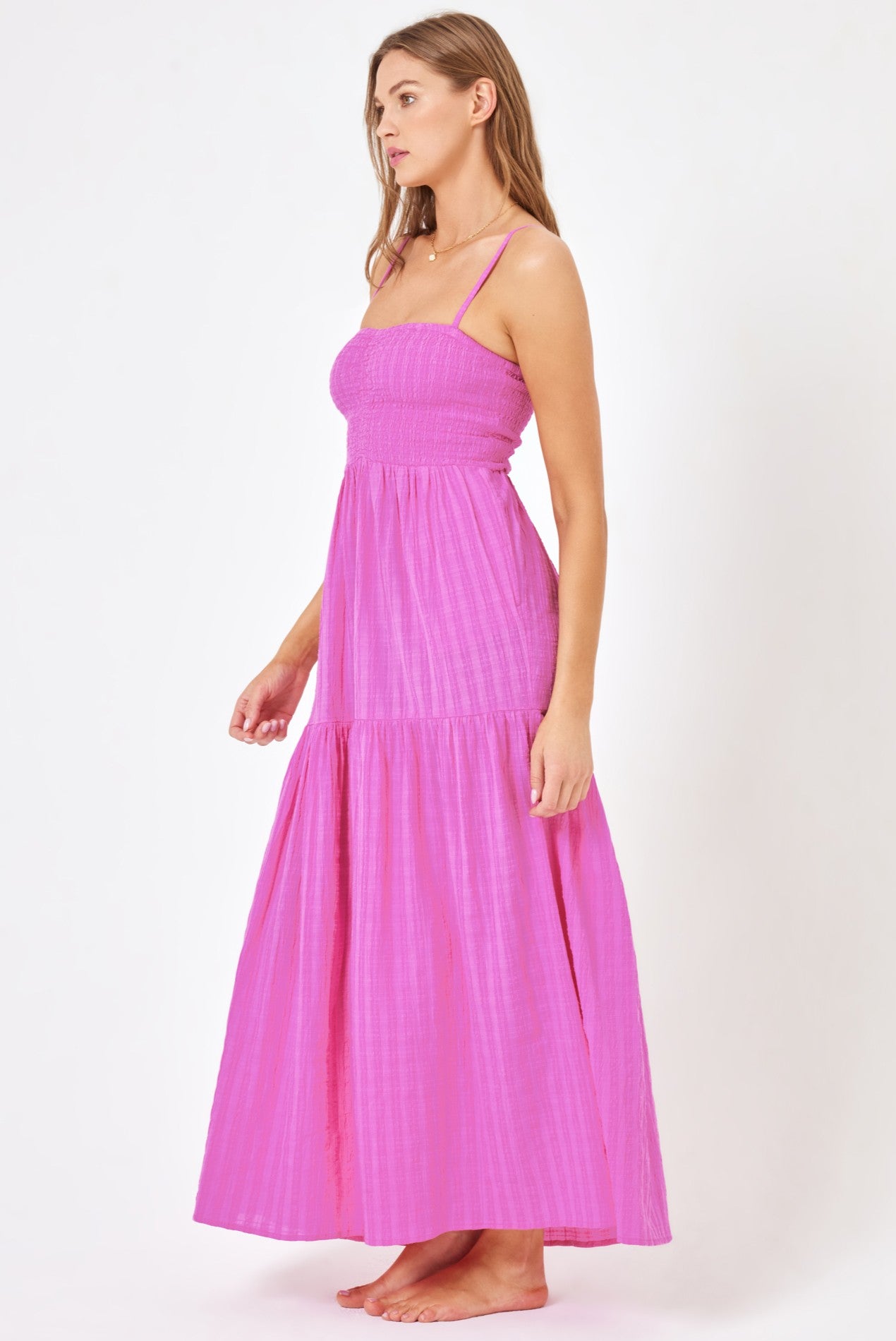 mallorca maxi dress The Mallorca - Women's Knotted Mock-Halter Maxi Dress