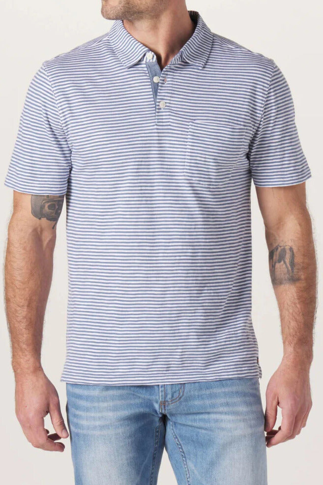 Vintage Slub Pocket Polo