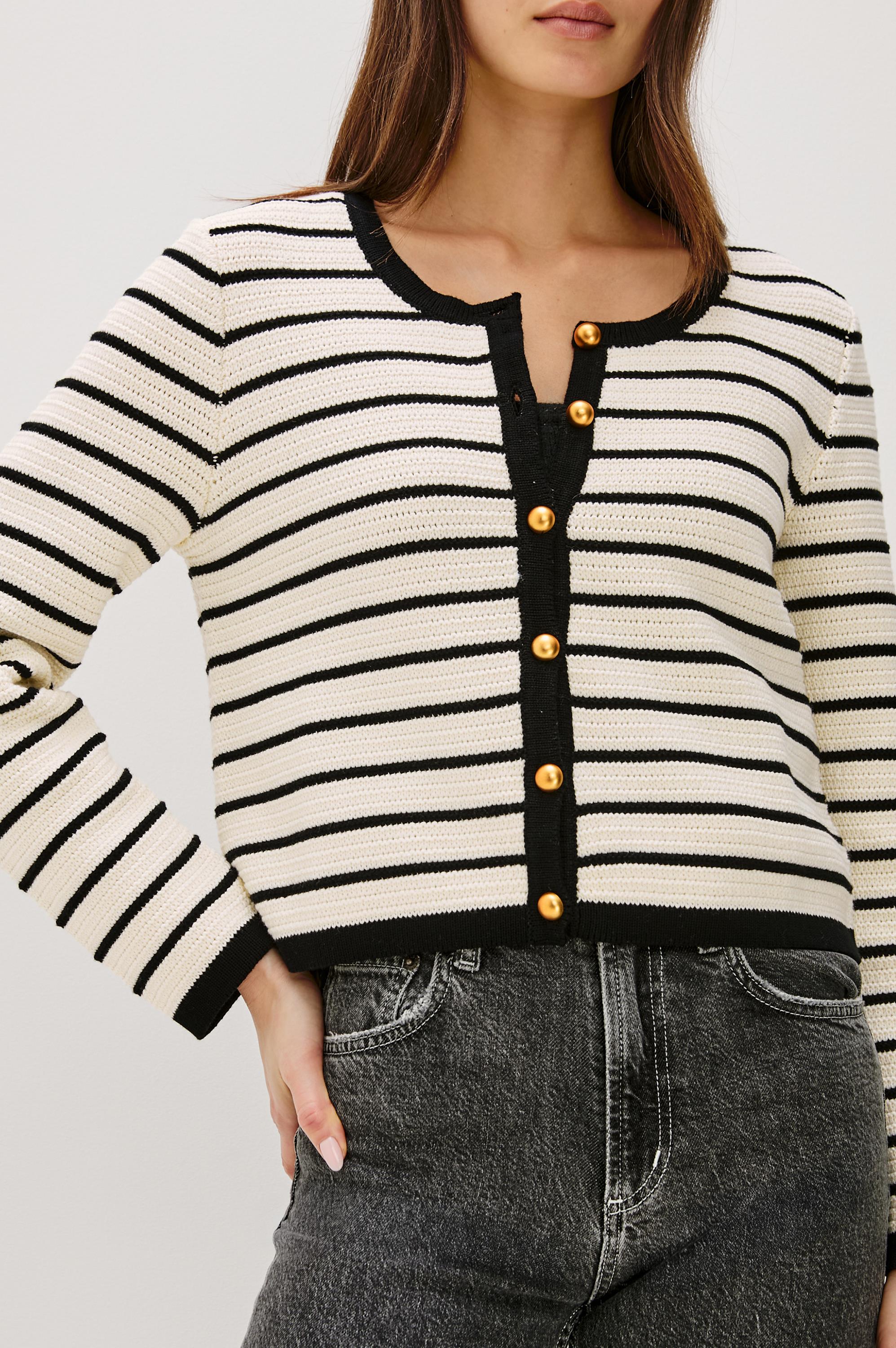 Catiania Stripe Cardi