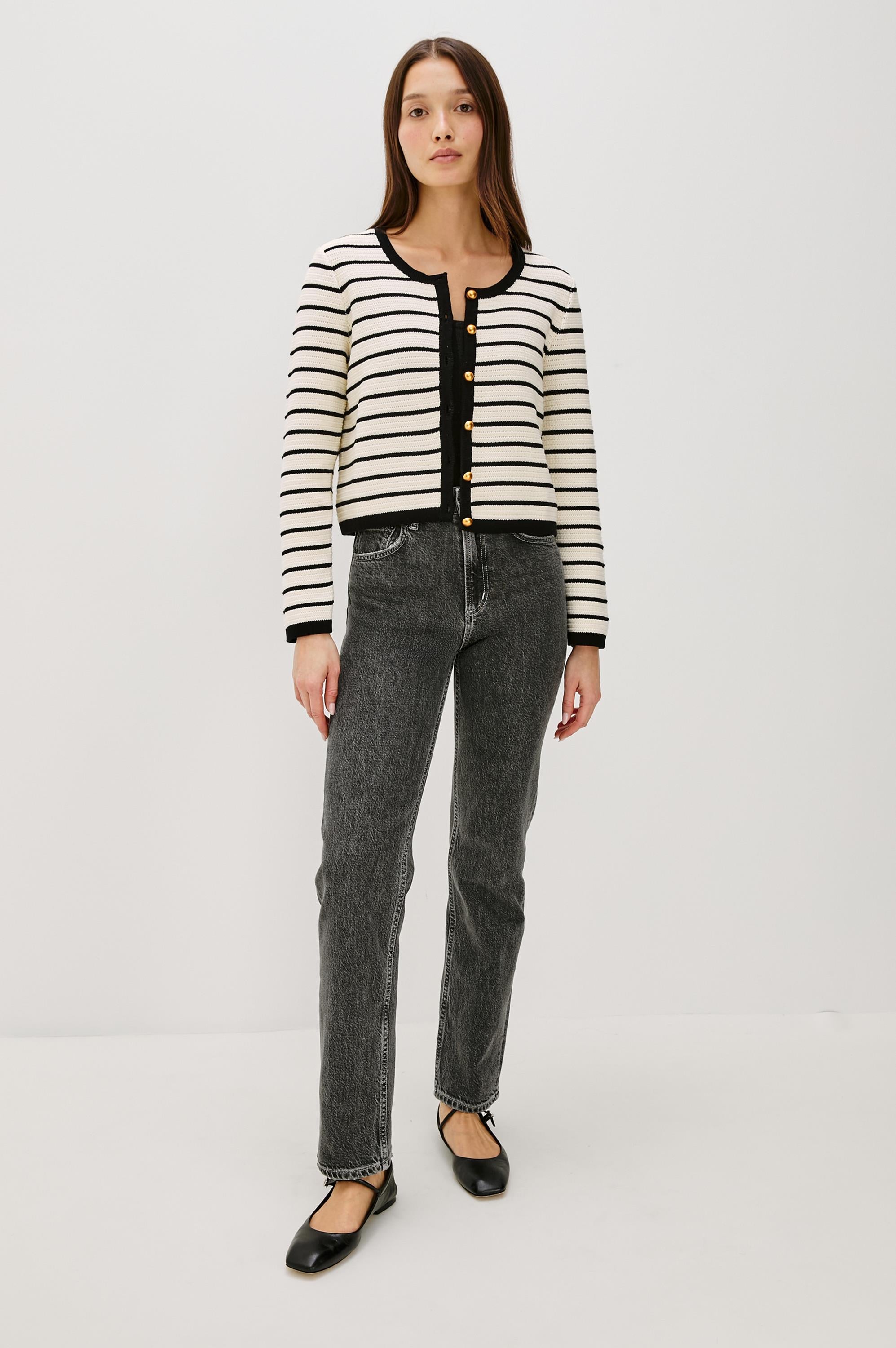 Catiania Stripe Cardi