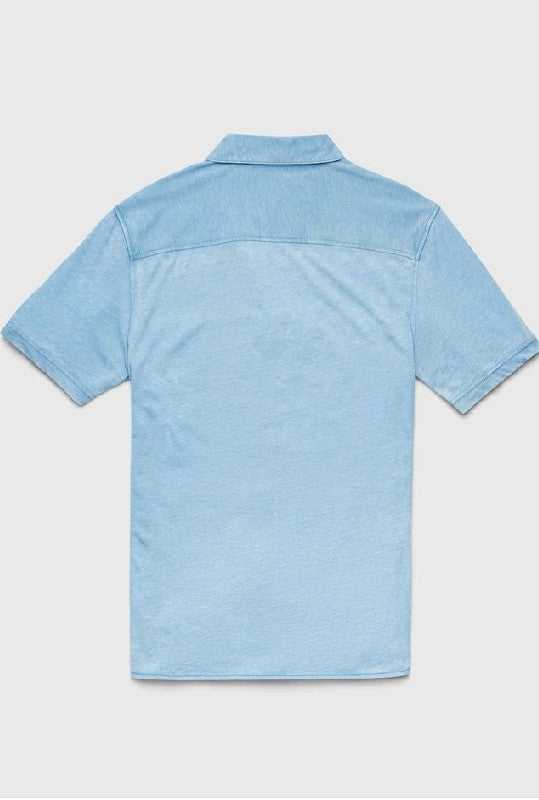 Tony Short Sleeve Burnout Knit Shirt