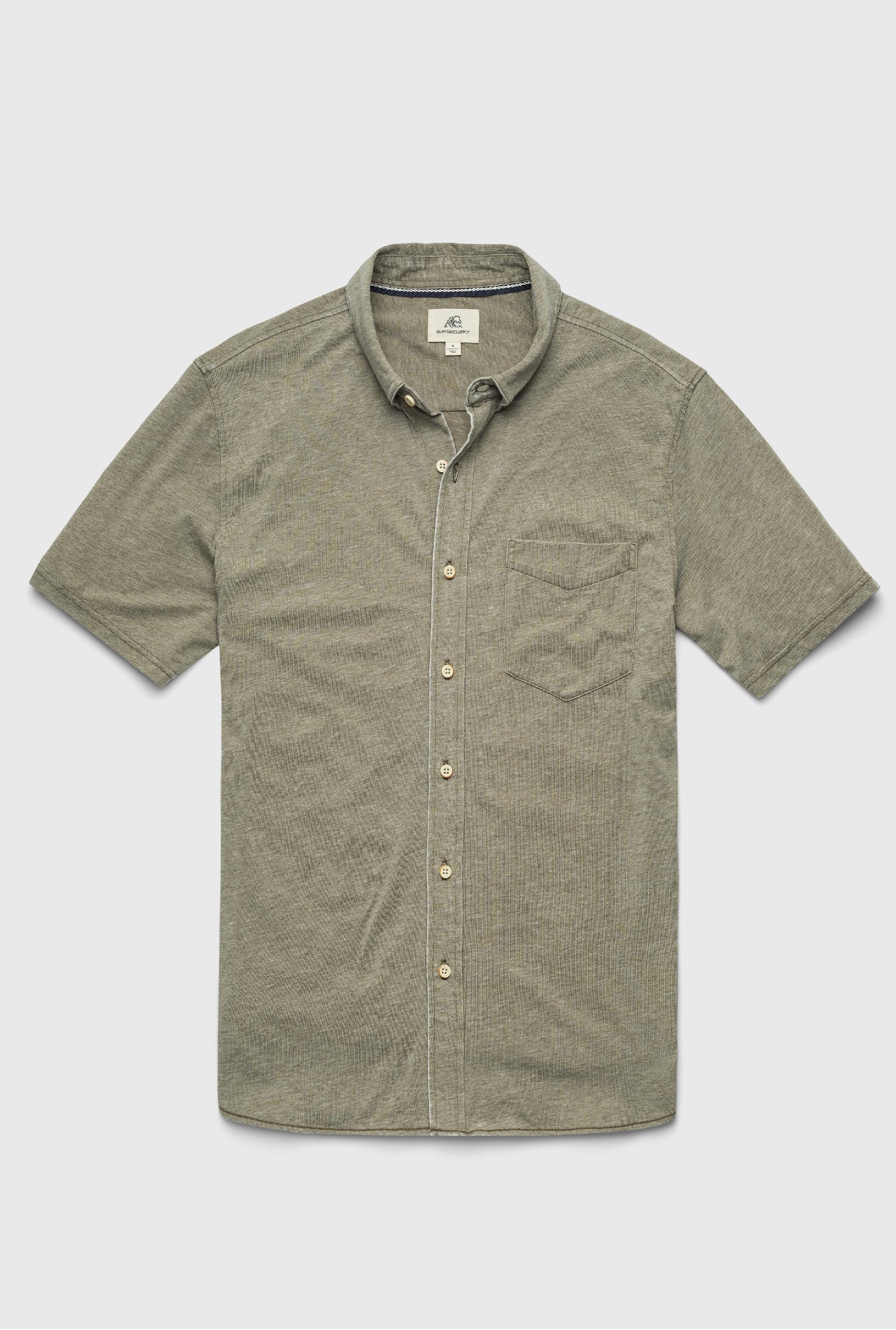 Tony Short Sleeve Burnout Knit Shirt