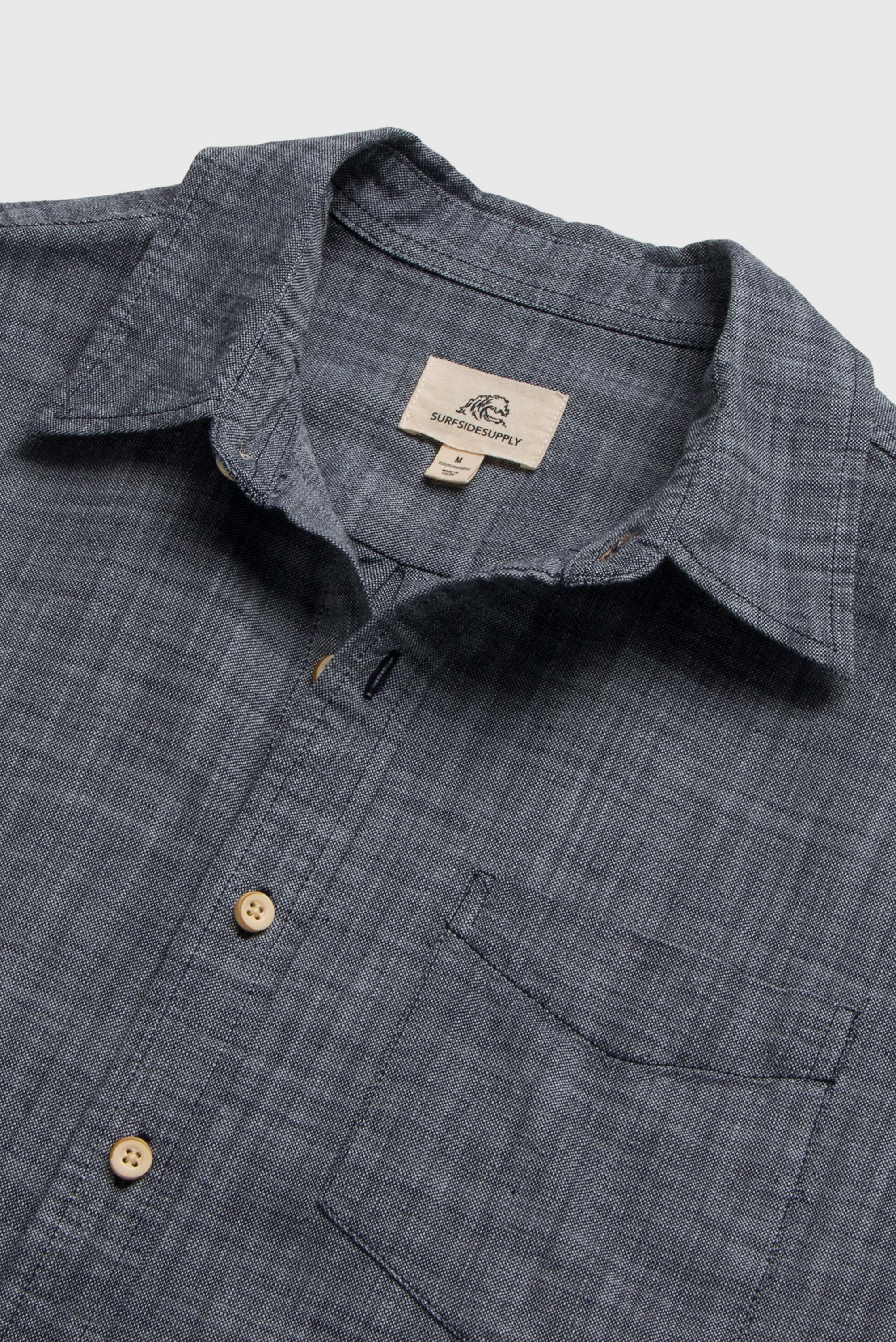 Joey Short Sleeve 2Tone Slub Shirt