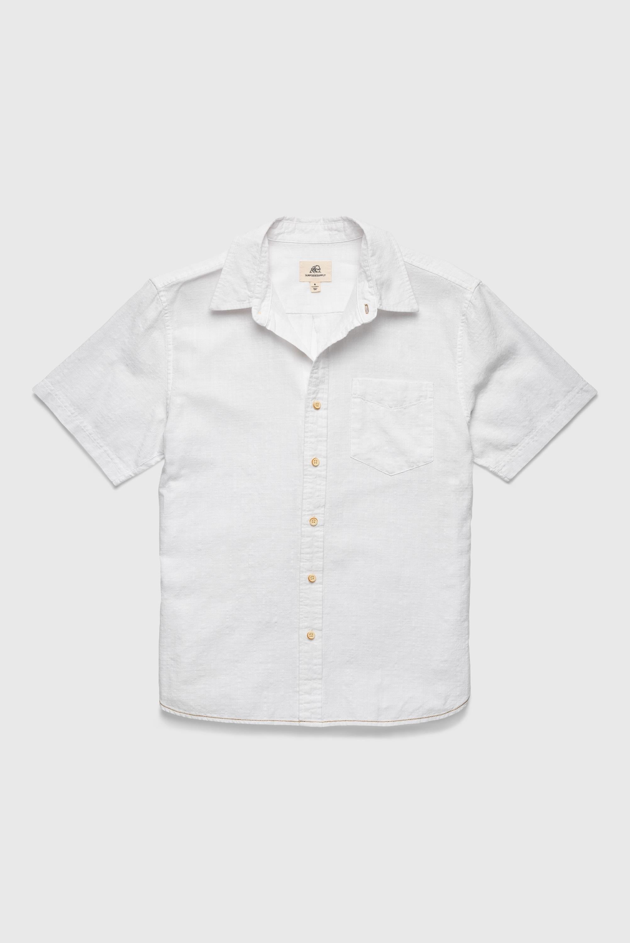 Joey Short Sleeve 2Tone Slub Shirt