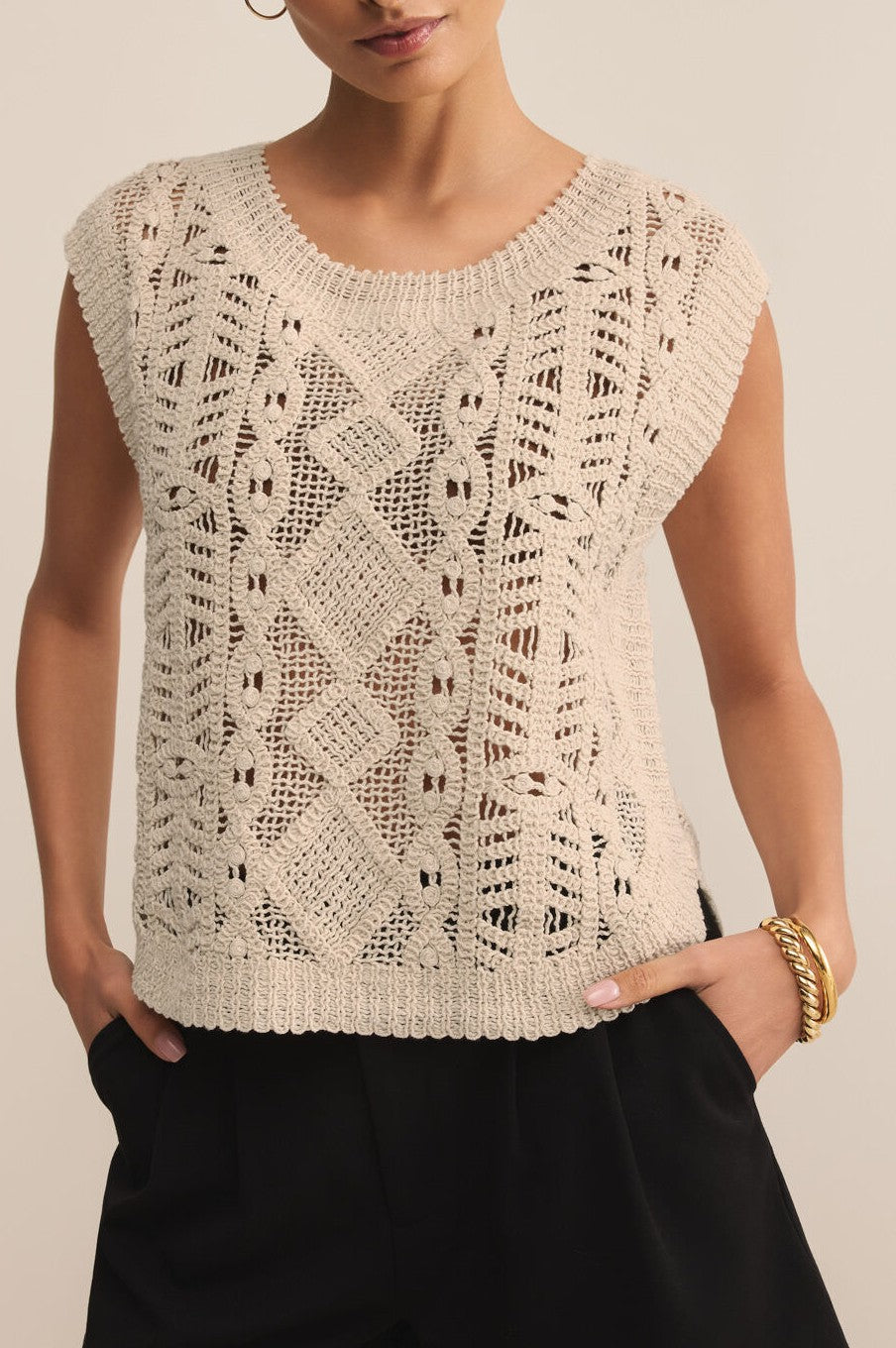 Baroque Sweater Top