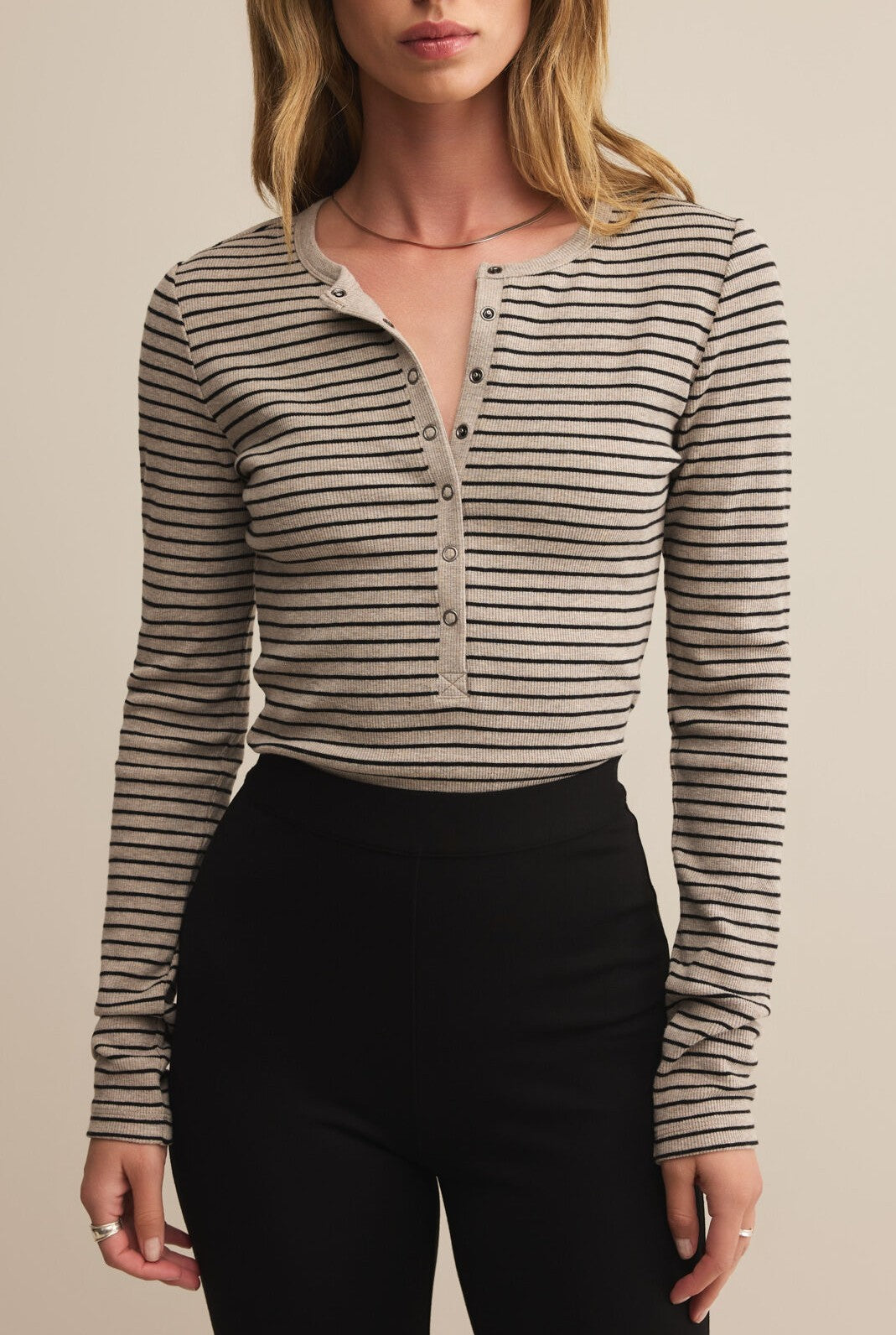 Stella Striped Henley