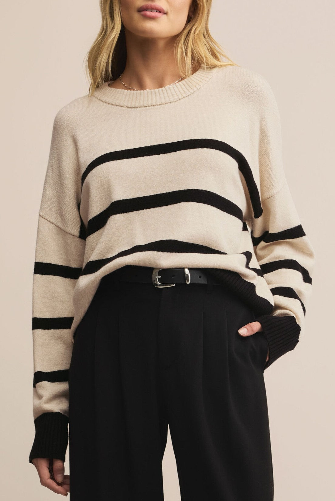 Jordane Striped Sweater