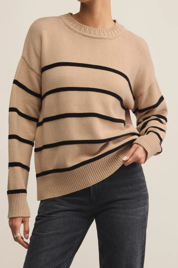 Boyfriend Striped Sweater