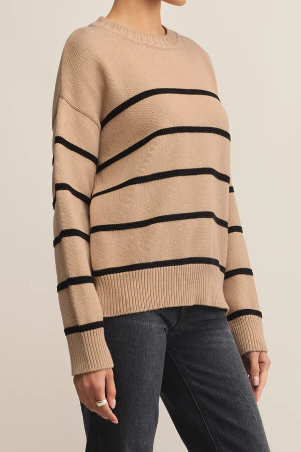 Boyfriend Striped Sweater